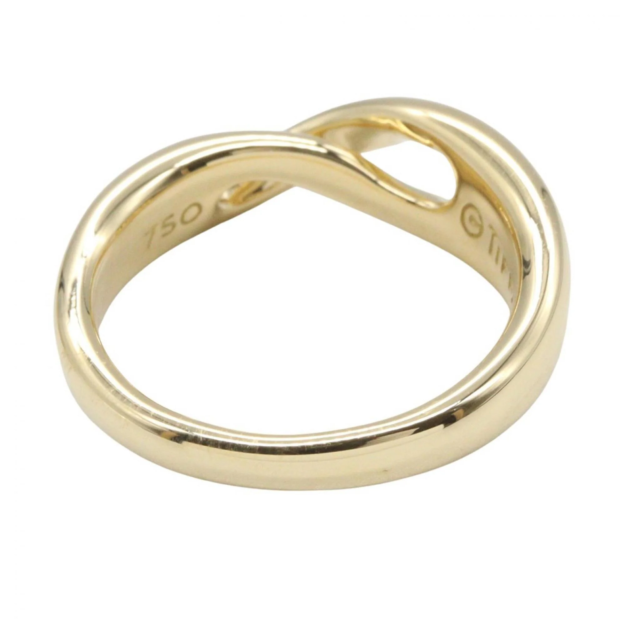 Infinity Ring 18K Yellow Gold - Image 3