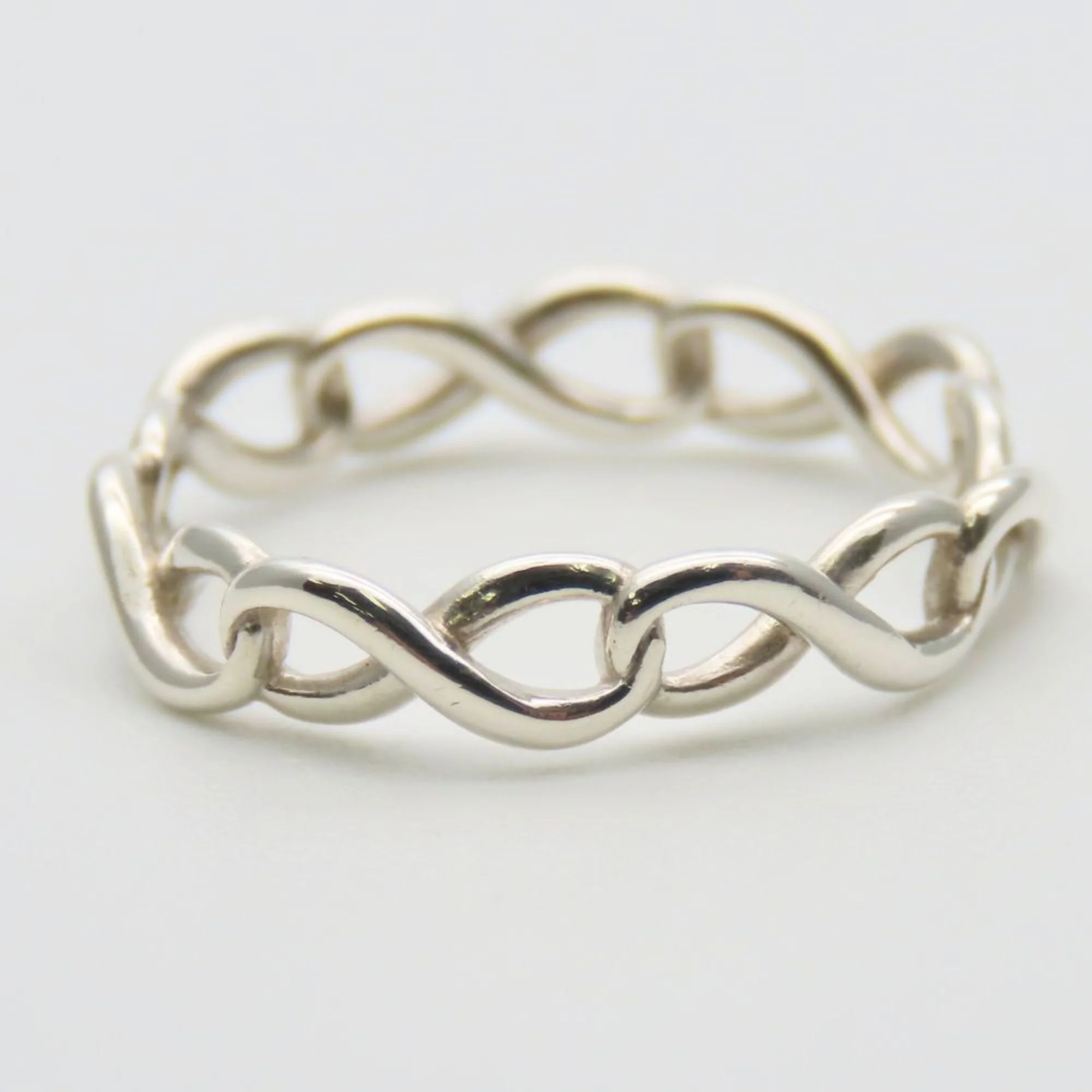 Infinity Ring Sterling Silver - Image 3