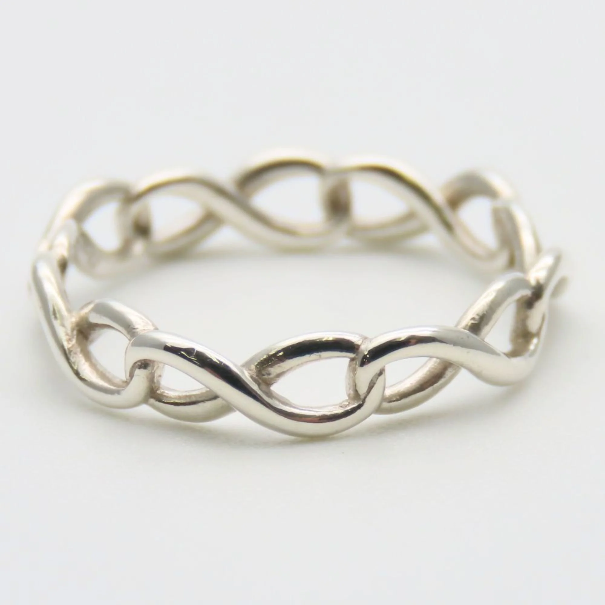 Infinity Ring Sterling Silver - Image 4