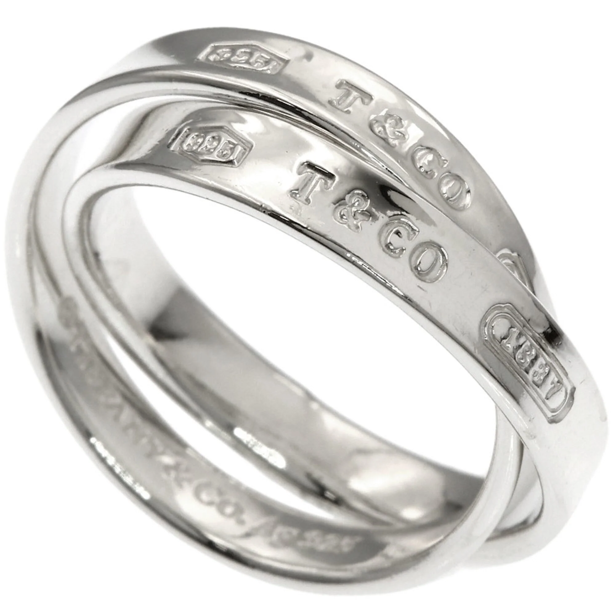 Interlocking Ring Sterling Silver