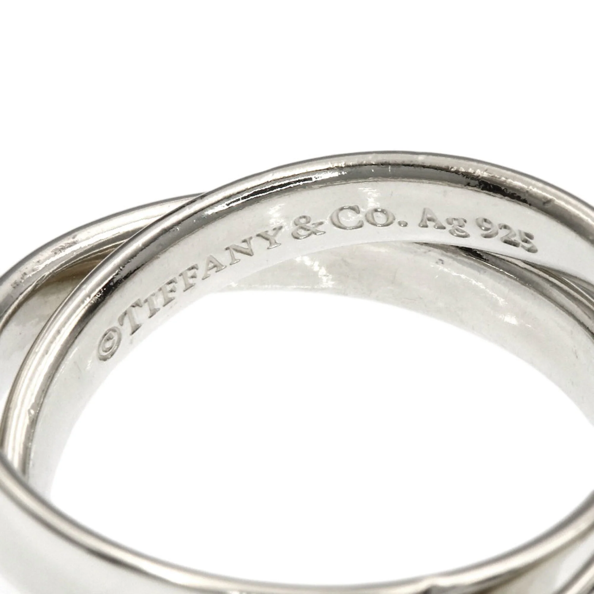 Interlocking Ring Sterling Silver - Image 4