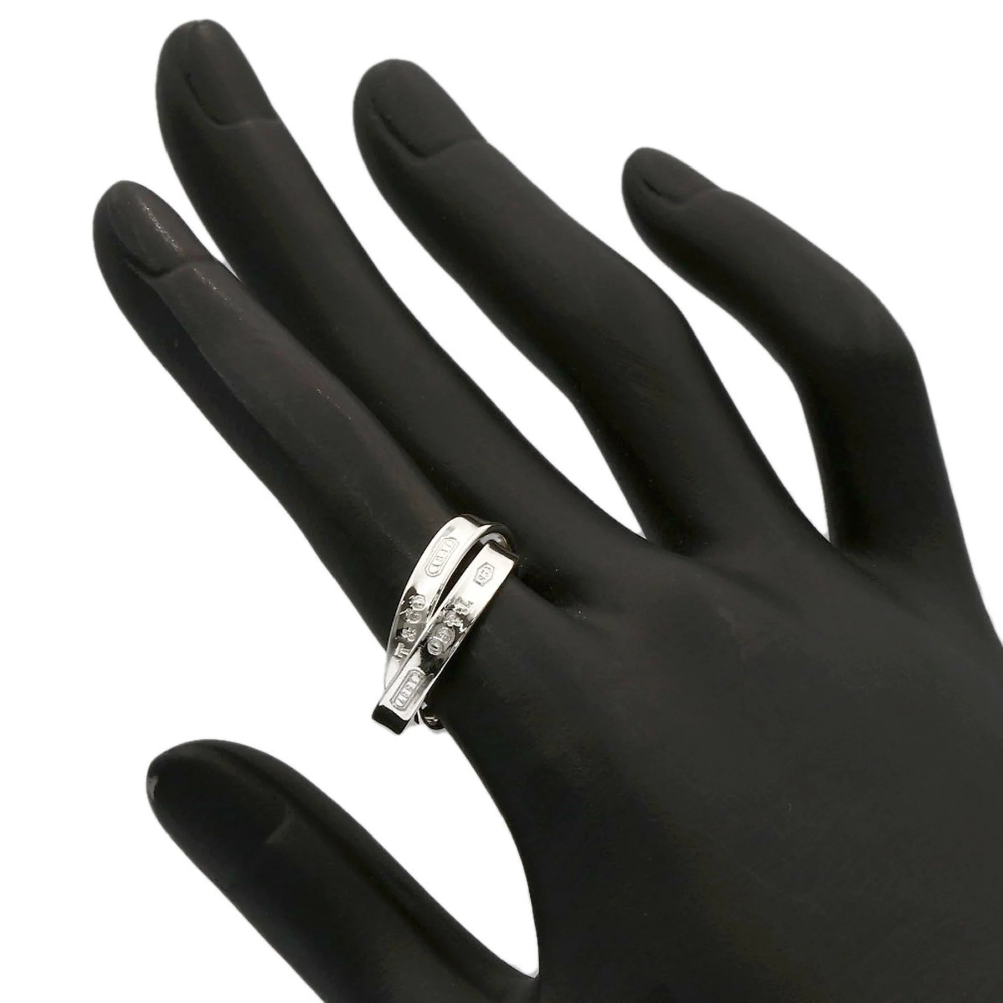 Interlocking Ring Sterling Silver - Image 5