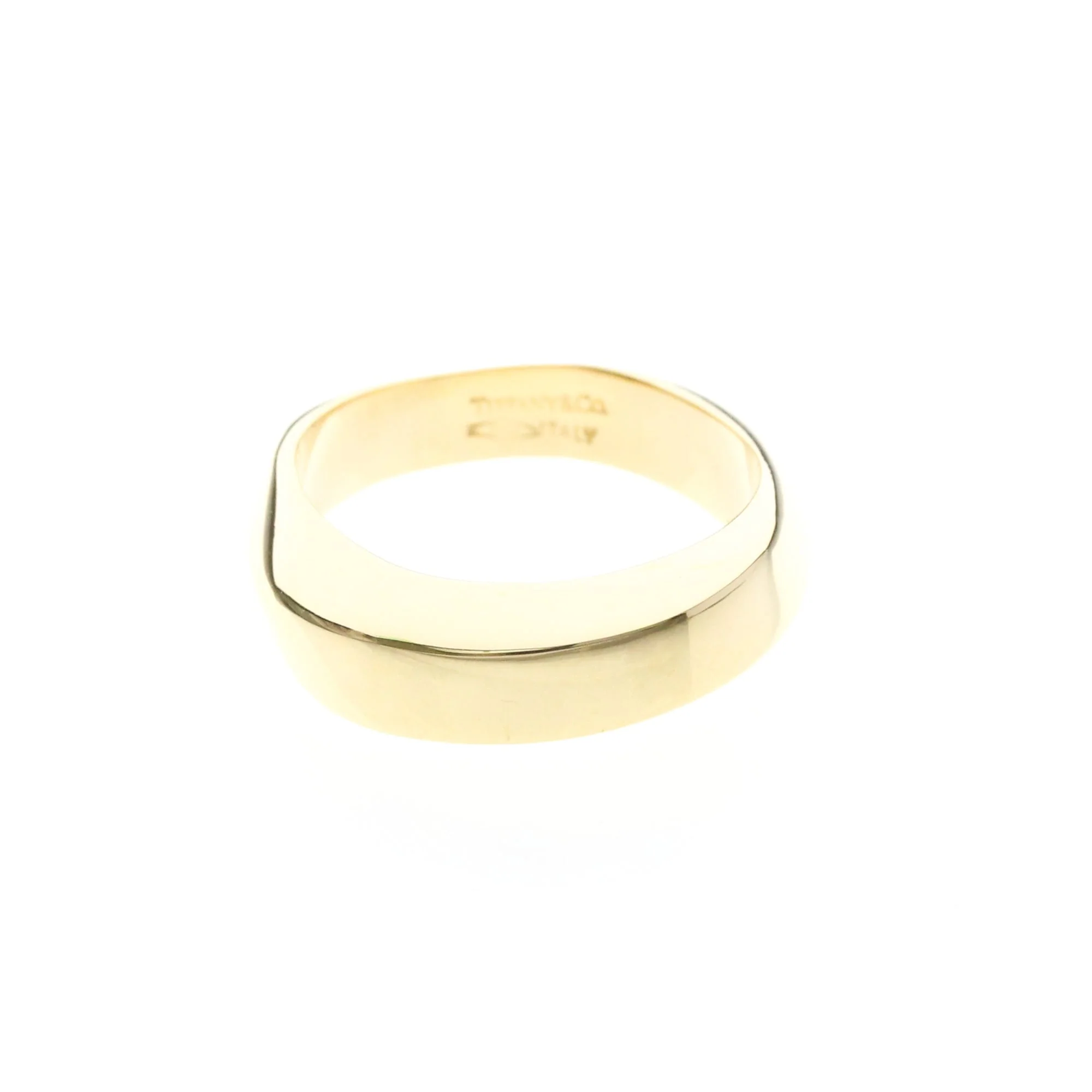 Knife Edge Ring 18K Yellow Gold
