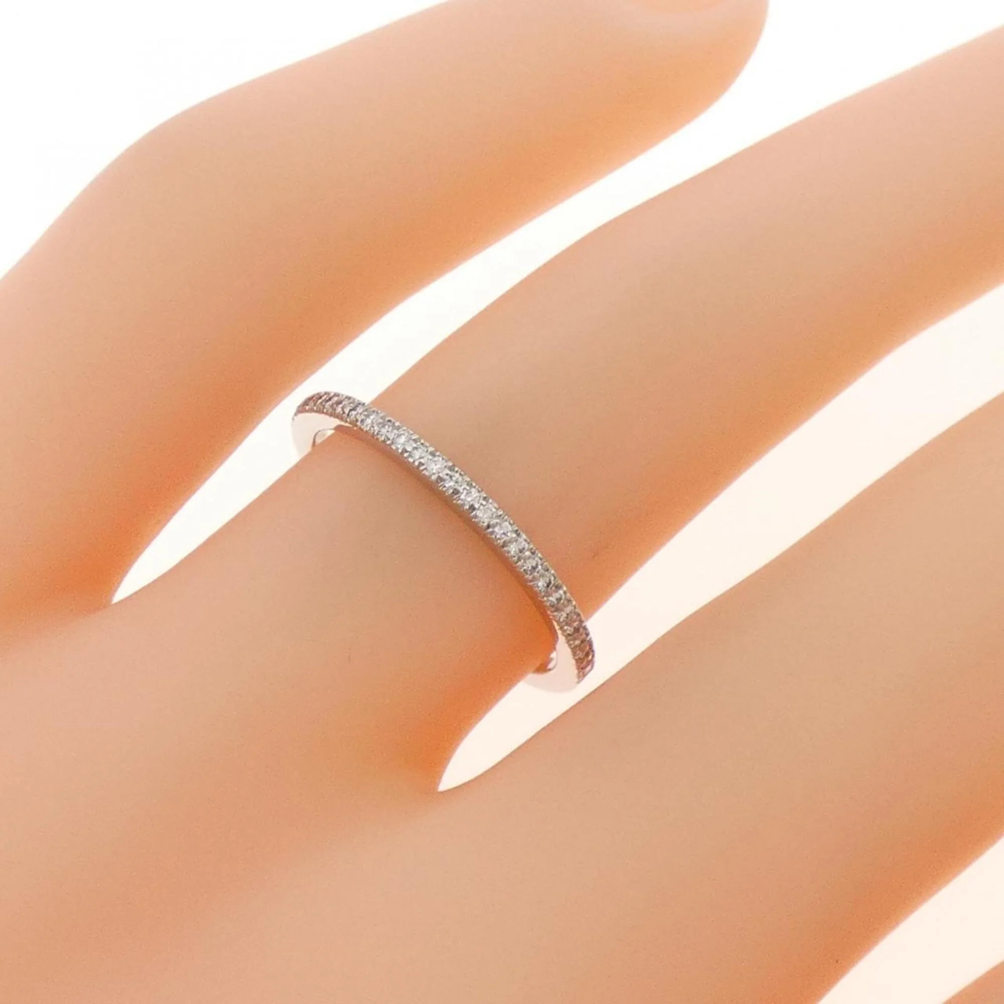 Lucida Band Ring Platinum with Diamond - Image 5
