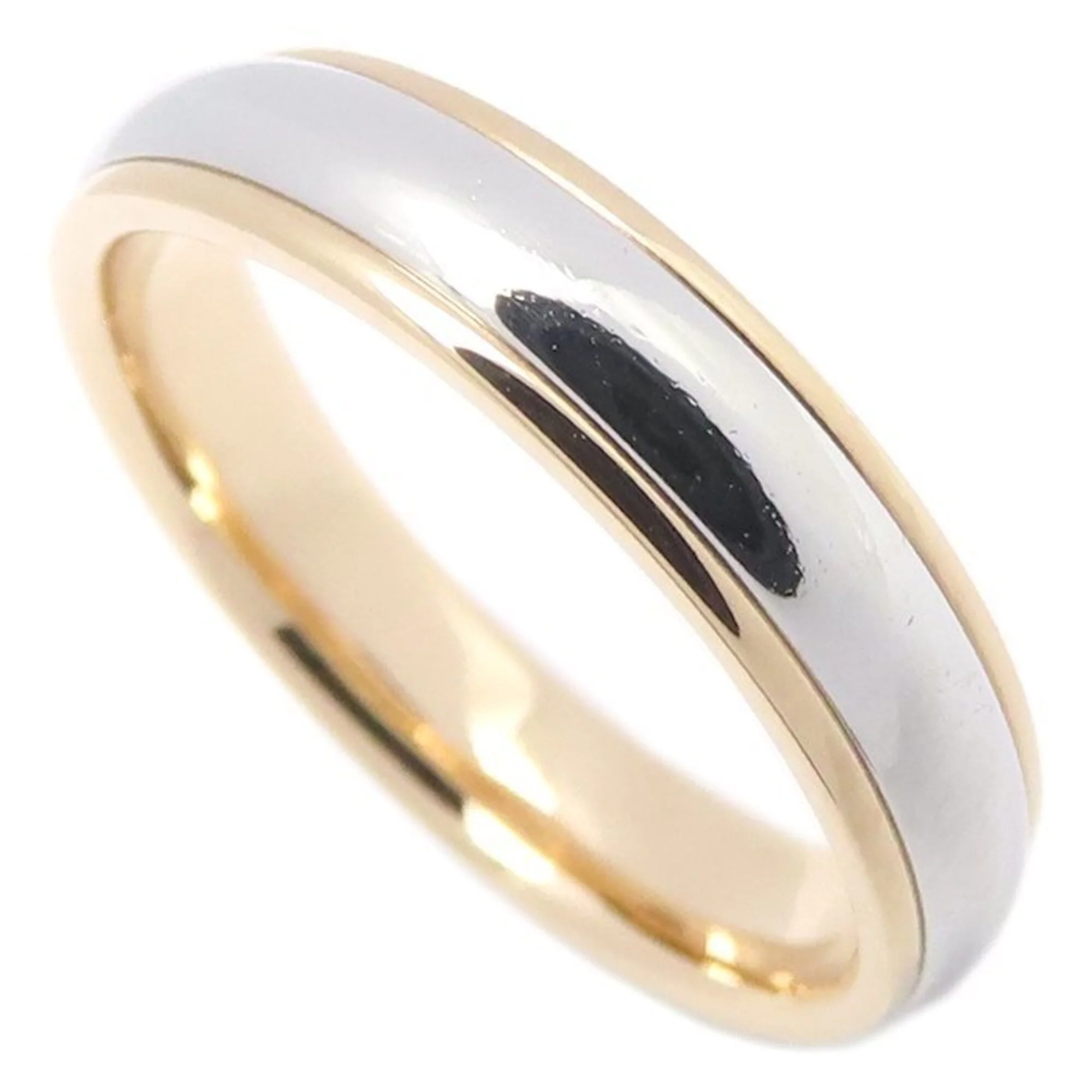 Milgrain Ring 18K Rose Gold and Platinum