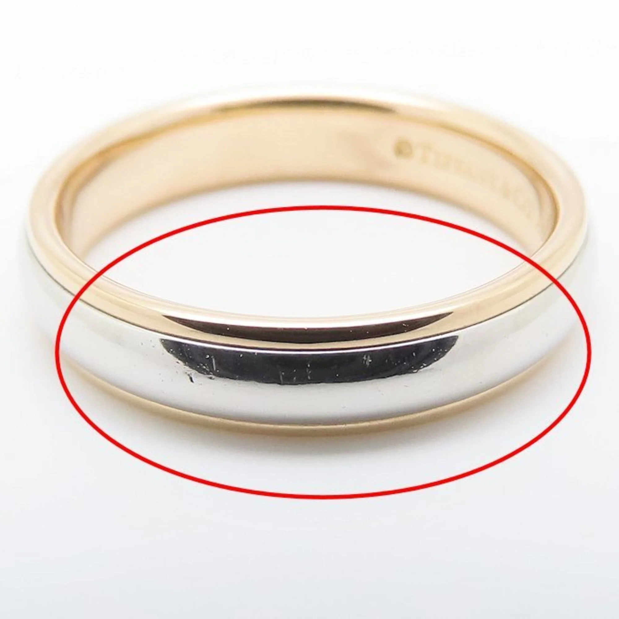 Milgrain Ring 18K Rose Gold and Platinum - Image 8