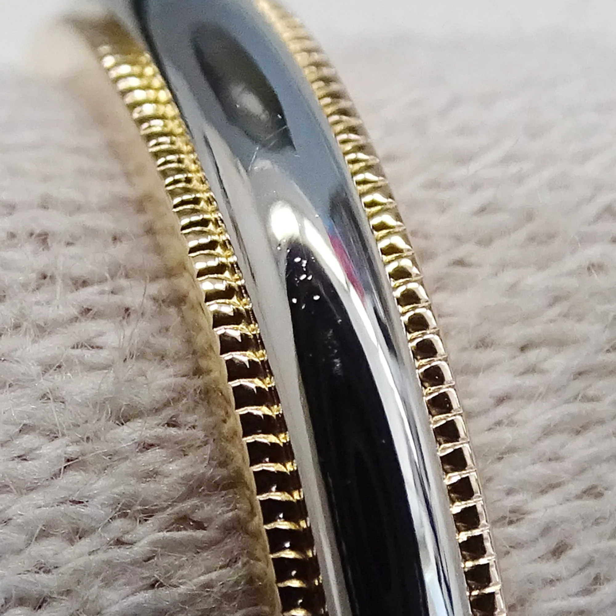 Milgrain Ring 18K Rose Gold and Platinum - Image 8