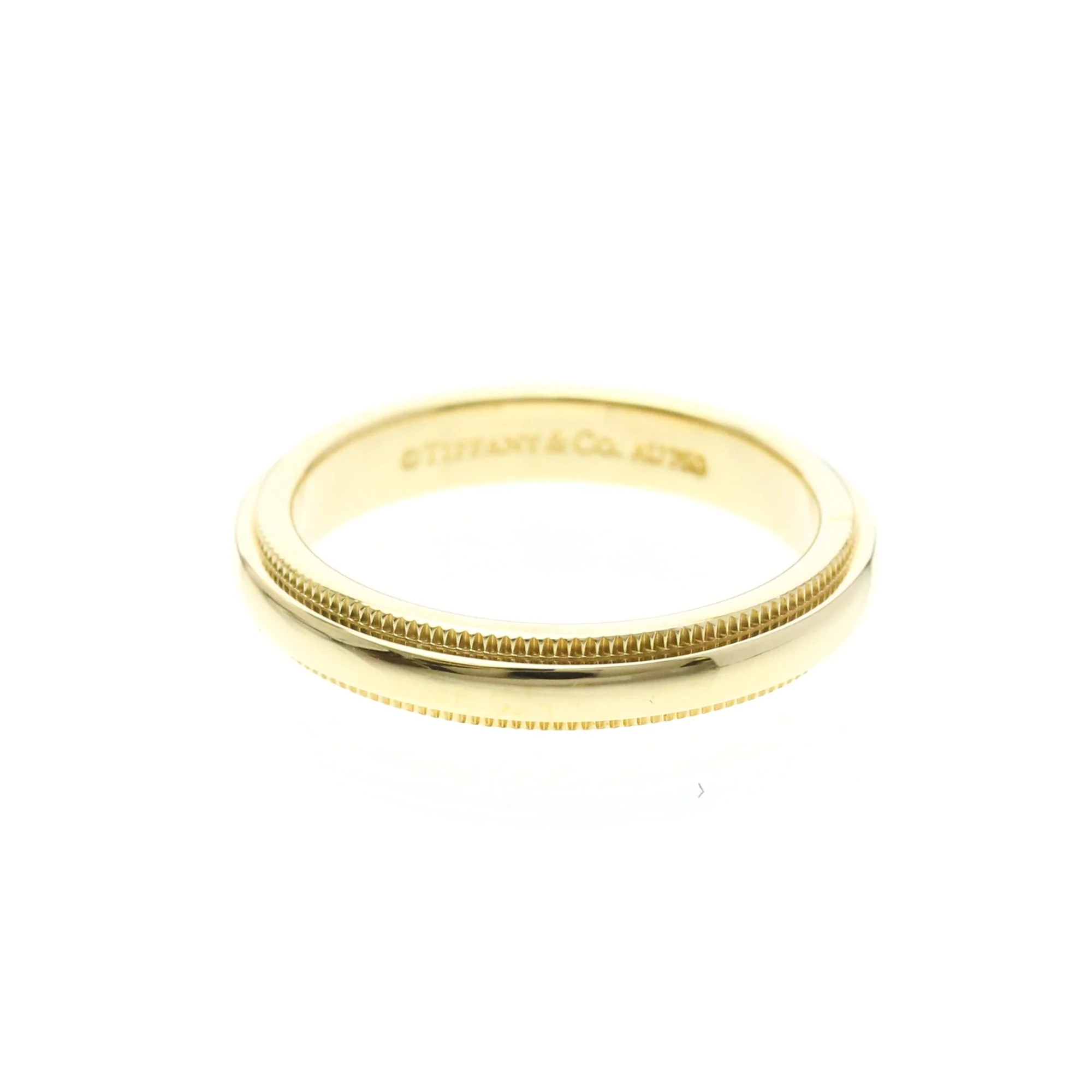 Milgrain Ring 18K Yellow Gold