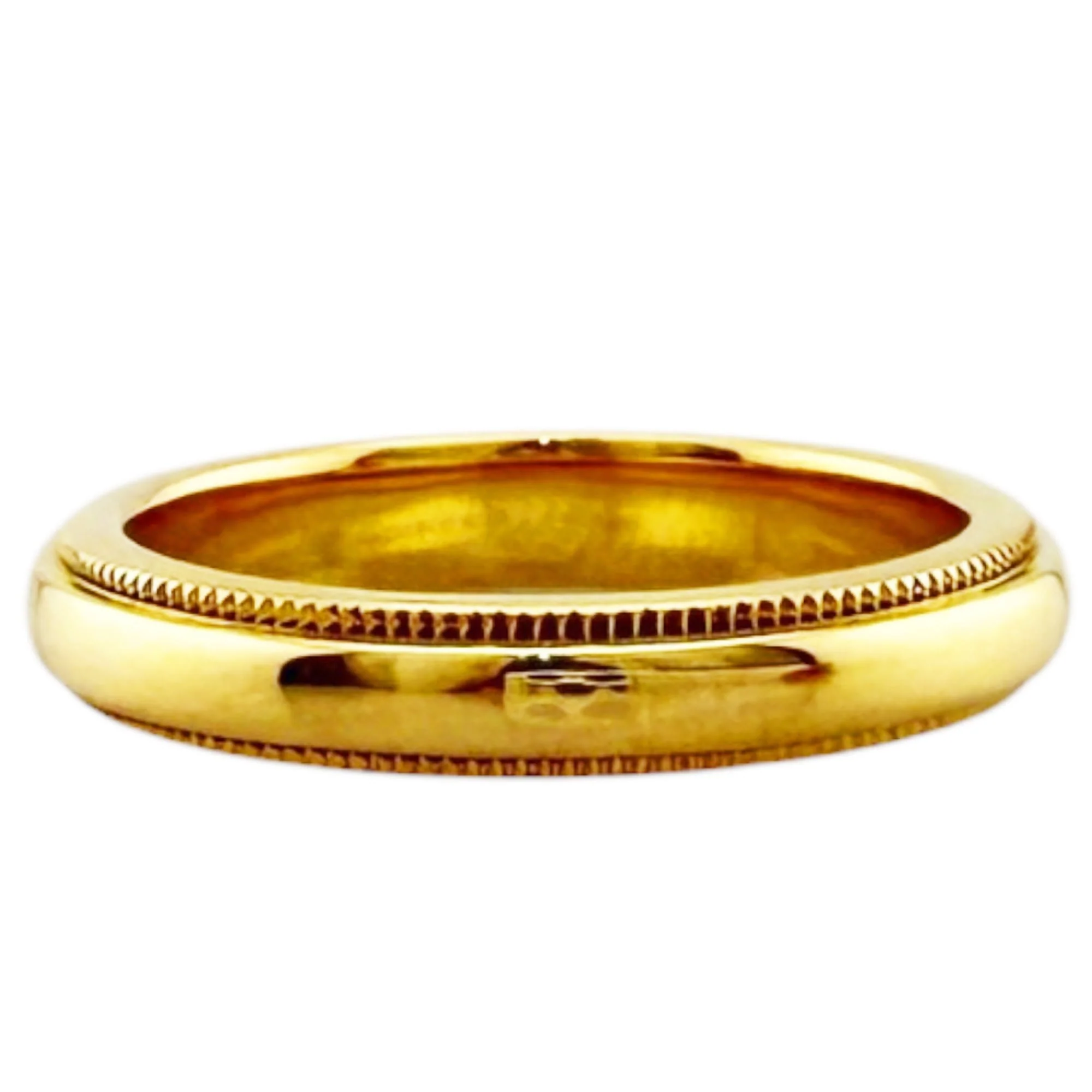 Milgrain Ring 18K Yellow Gold - Image 3