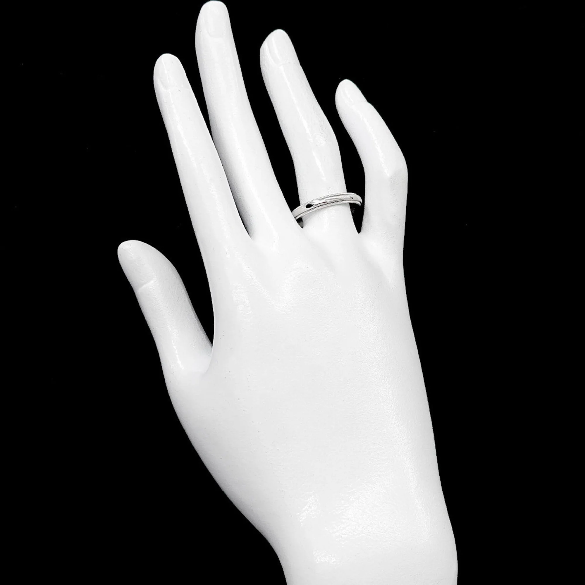Milgrain Ring Platinum - Image 6