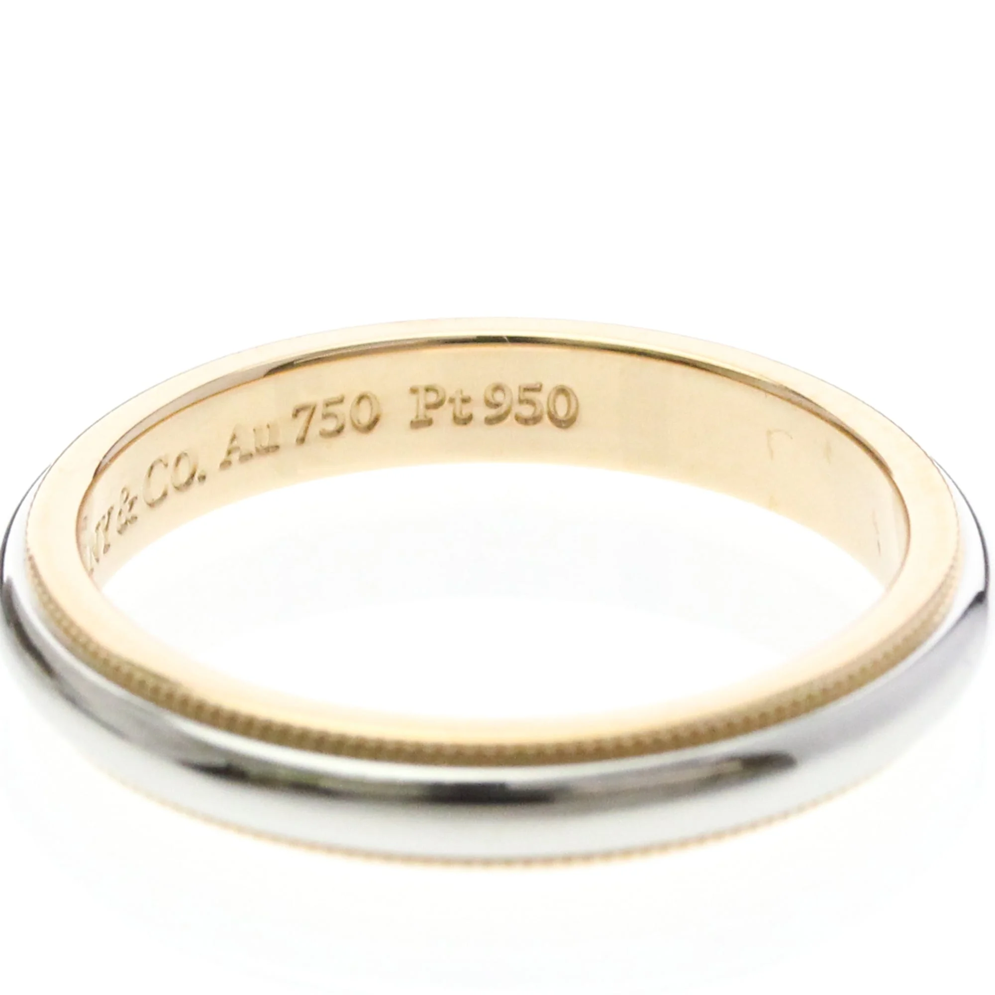 Milgrain Ring Sterling Silver and 18K Rose Gold and Platinum - Image 6