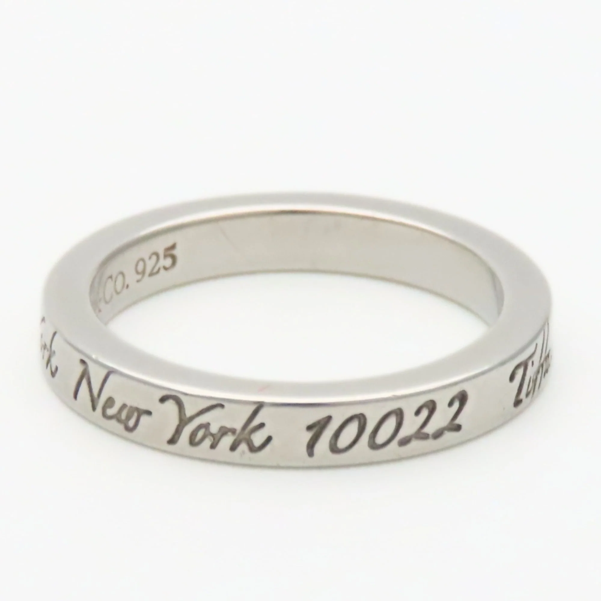 Notes Narrow New York Ring Sterling Silver - Image 6