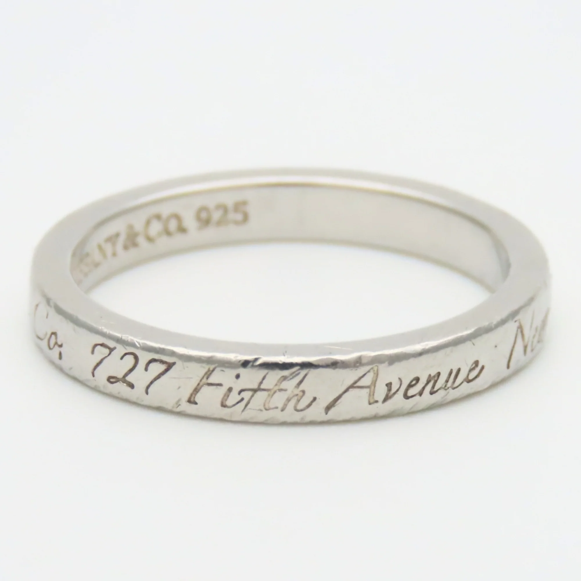 Notes Narrow New York Ring Sterling Silver - Image 6
