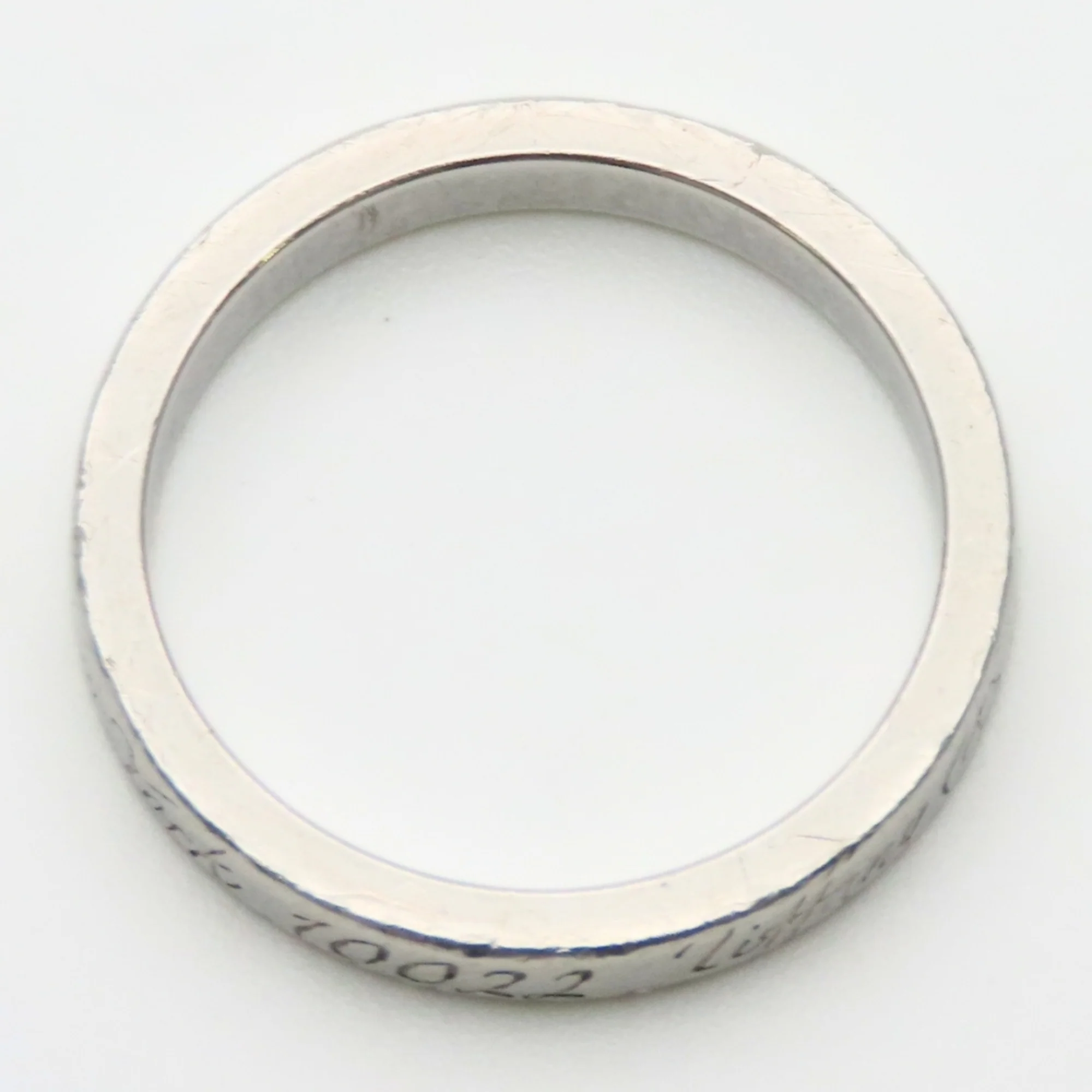 Notes Narrow New York Ring Sterling Silver - Image 8