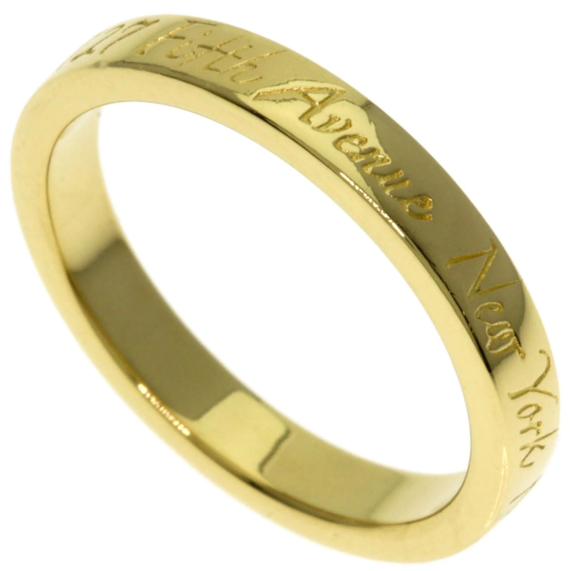 Notes Ring 18K Yellow Gold