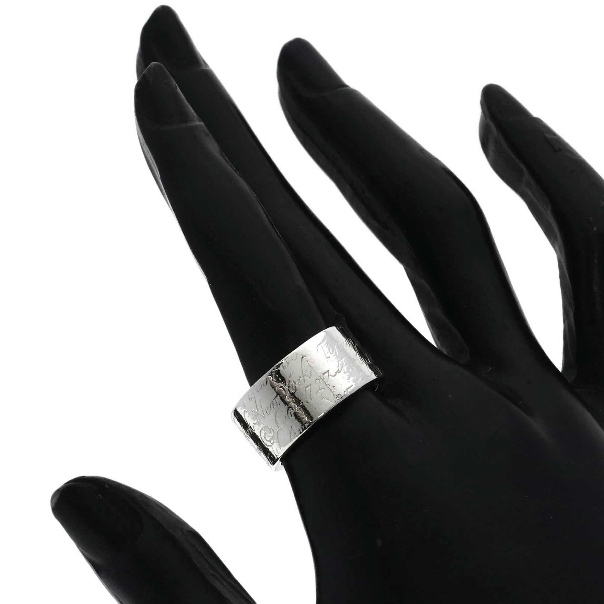 Notes Wide Ring Metal - Image 5