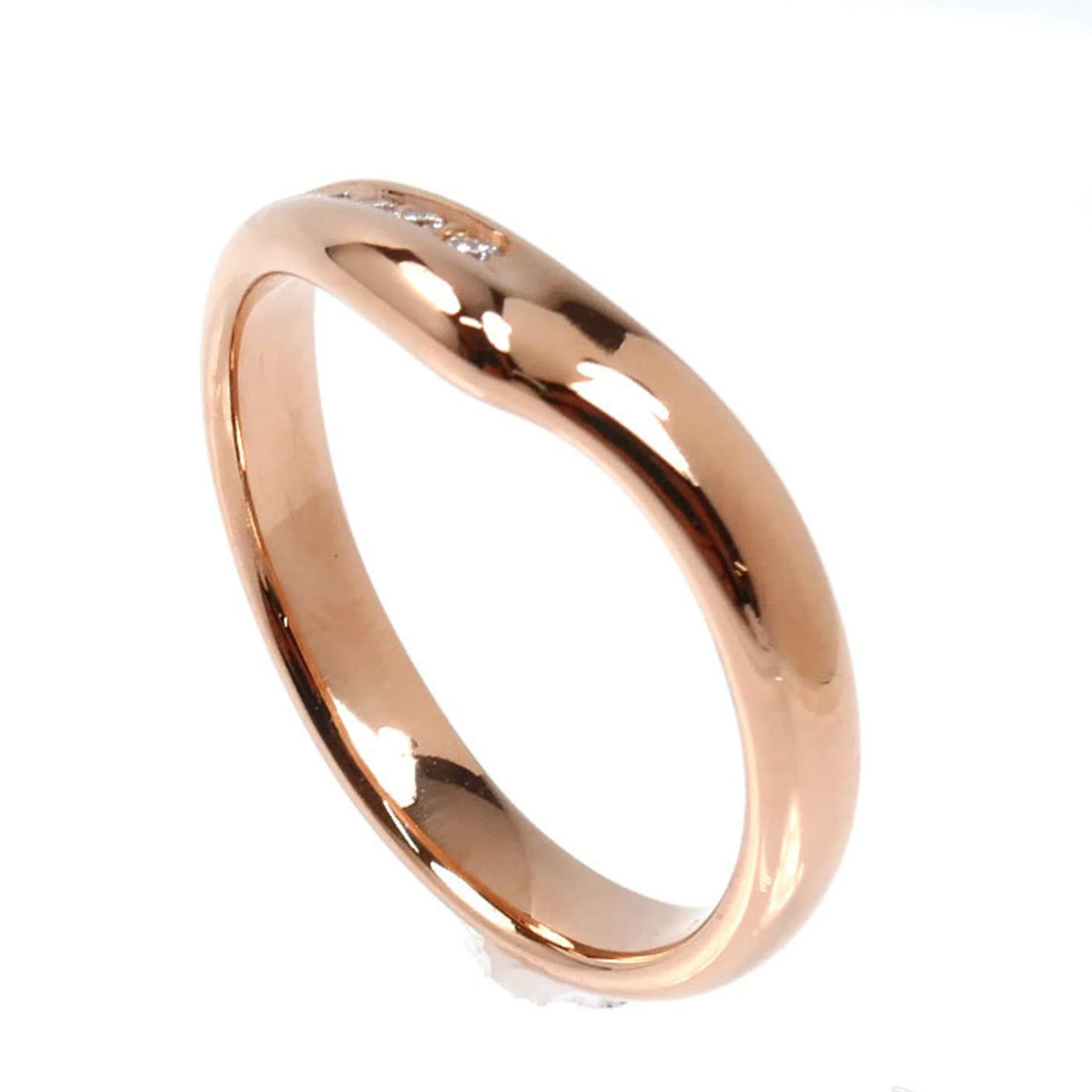 Open Heart Ring 18K Rose Gold - Image 2