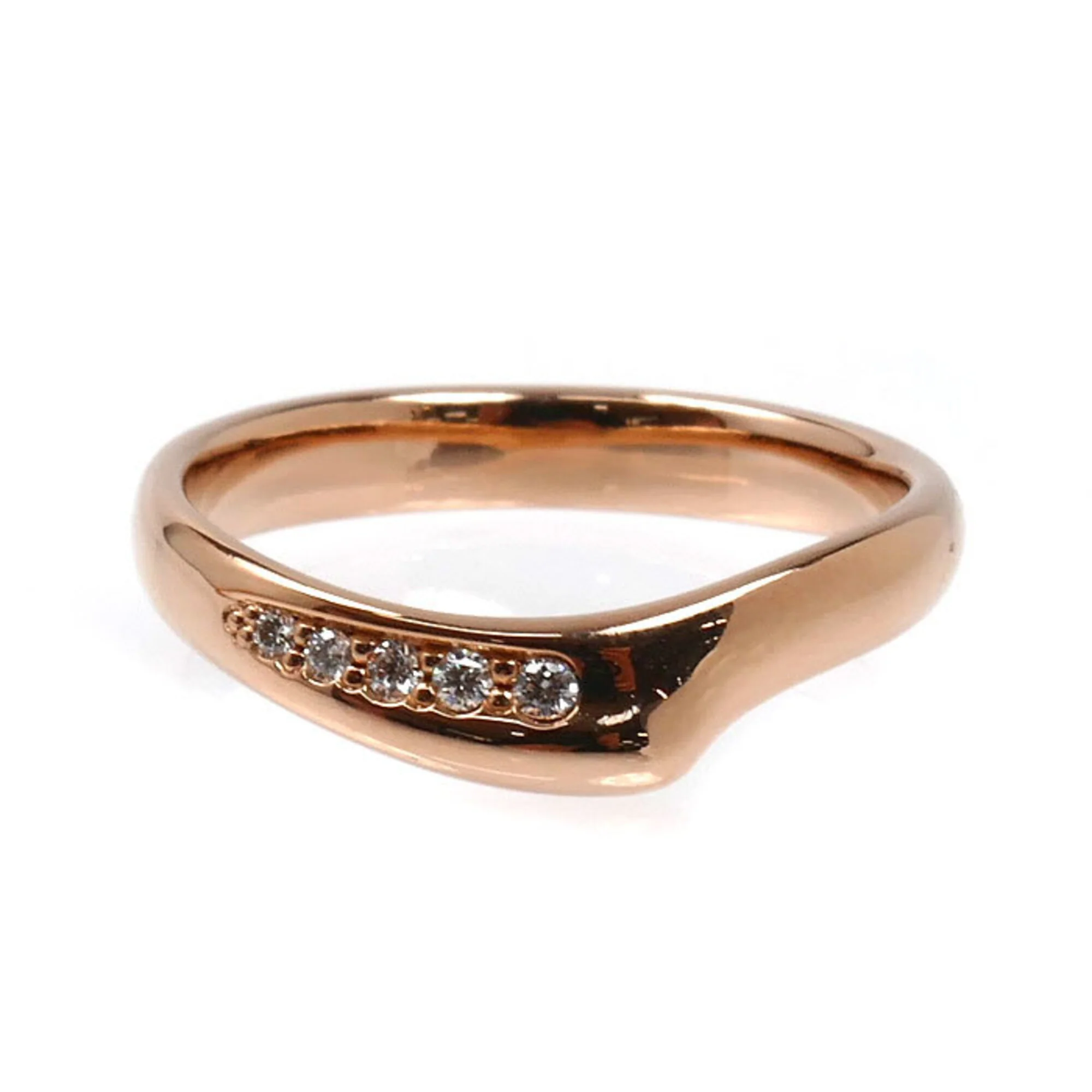 Open Heart Ring 18K Rose Gold - Image 3