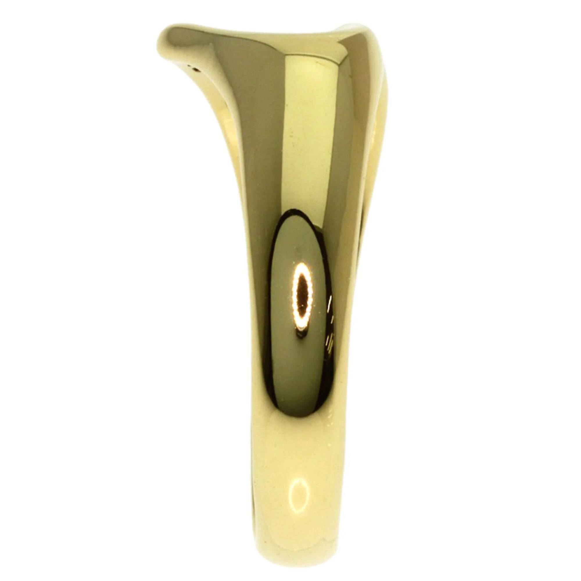 Open Heart Ring 18K Yellow Gold - Image 3