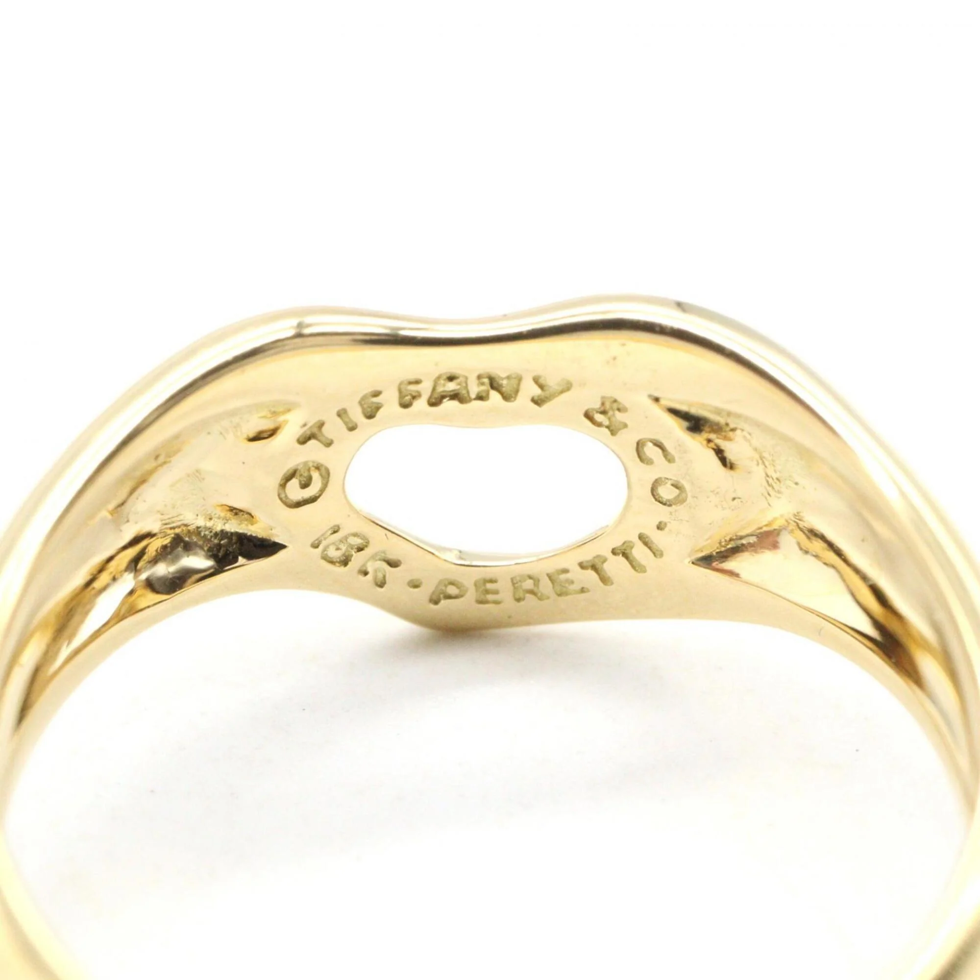 Open Heart Ring 18K Yellow Gold - Image 4