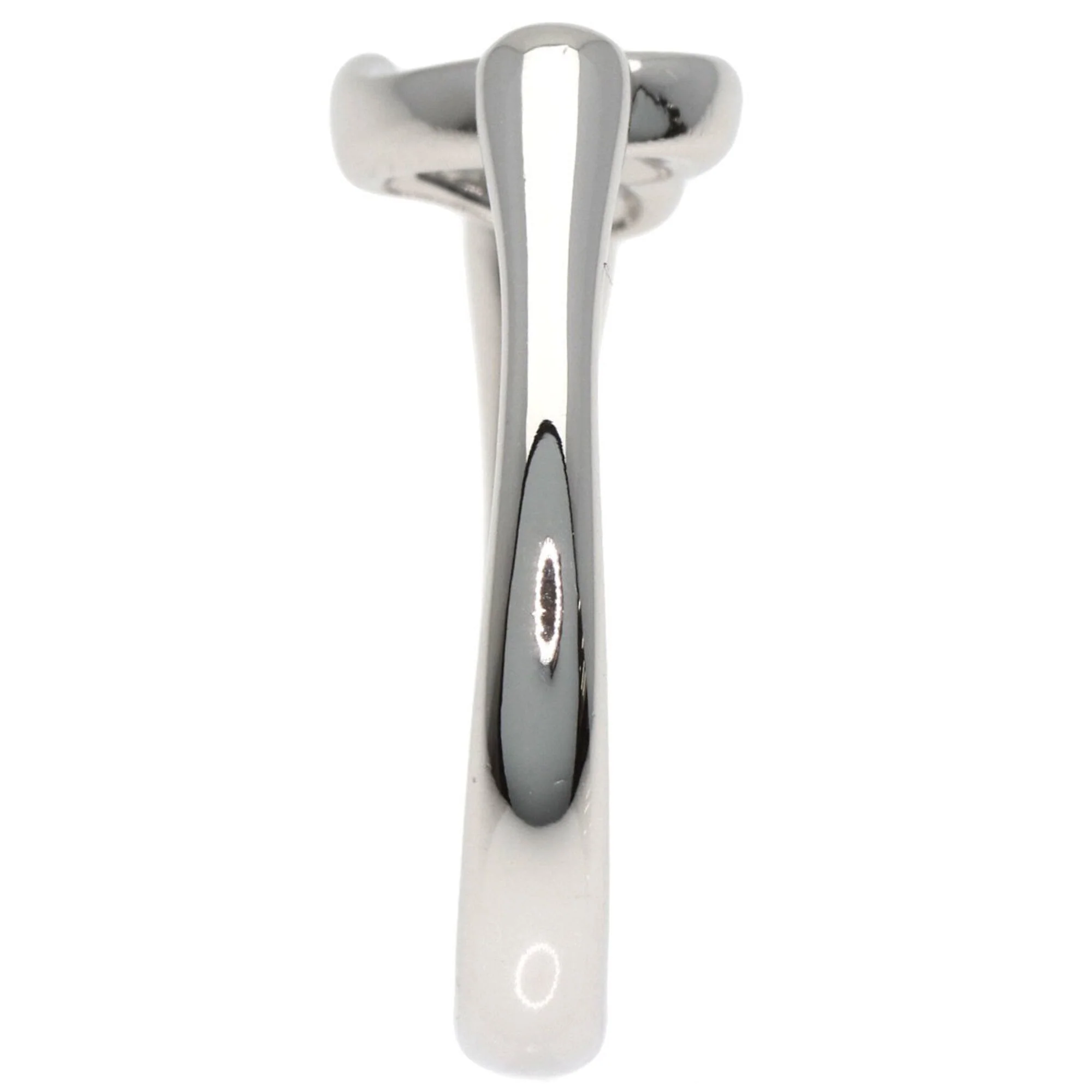 Open Heart Ring Platinum - Image 3