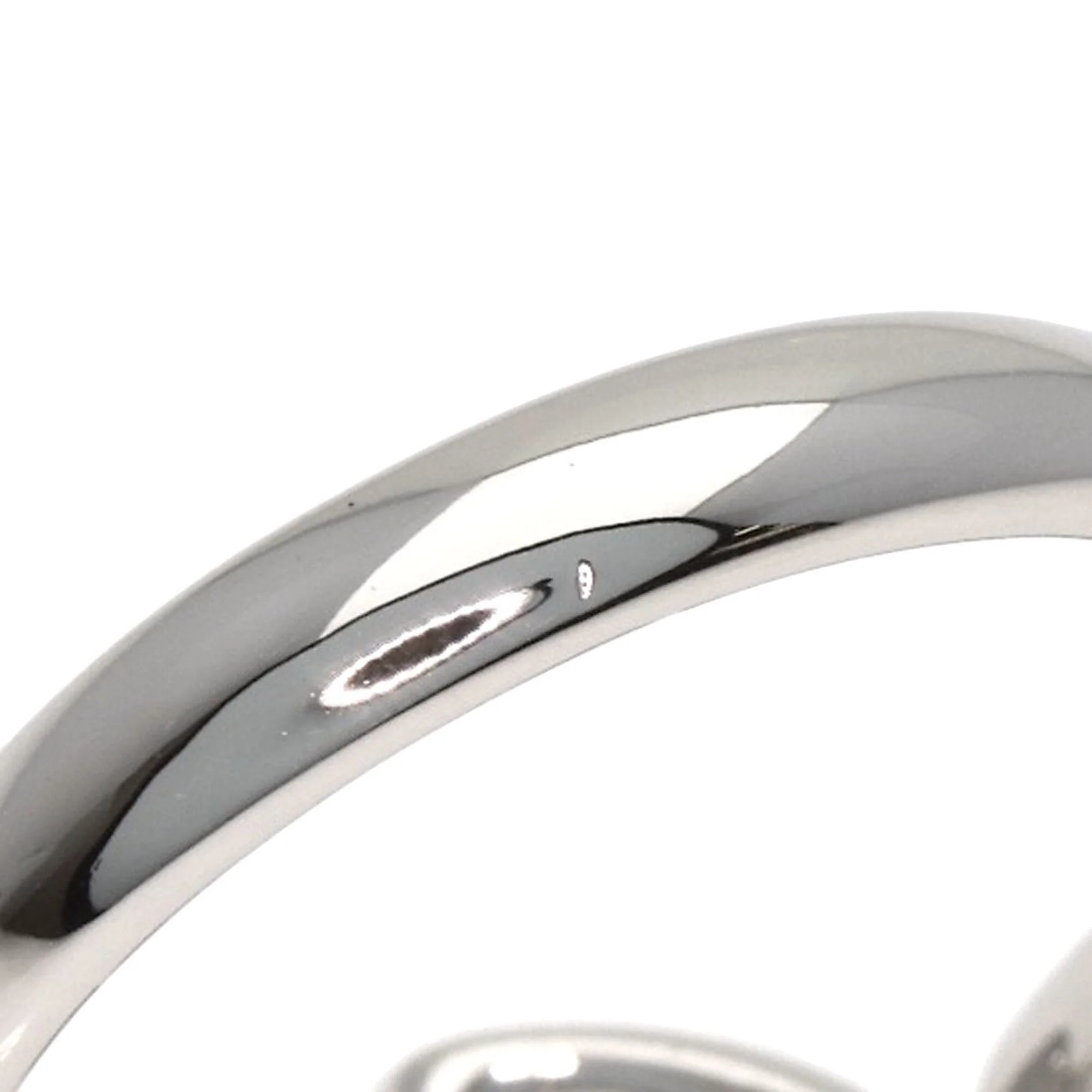 Open Heart Ring Platinum - Image 9
