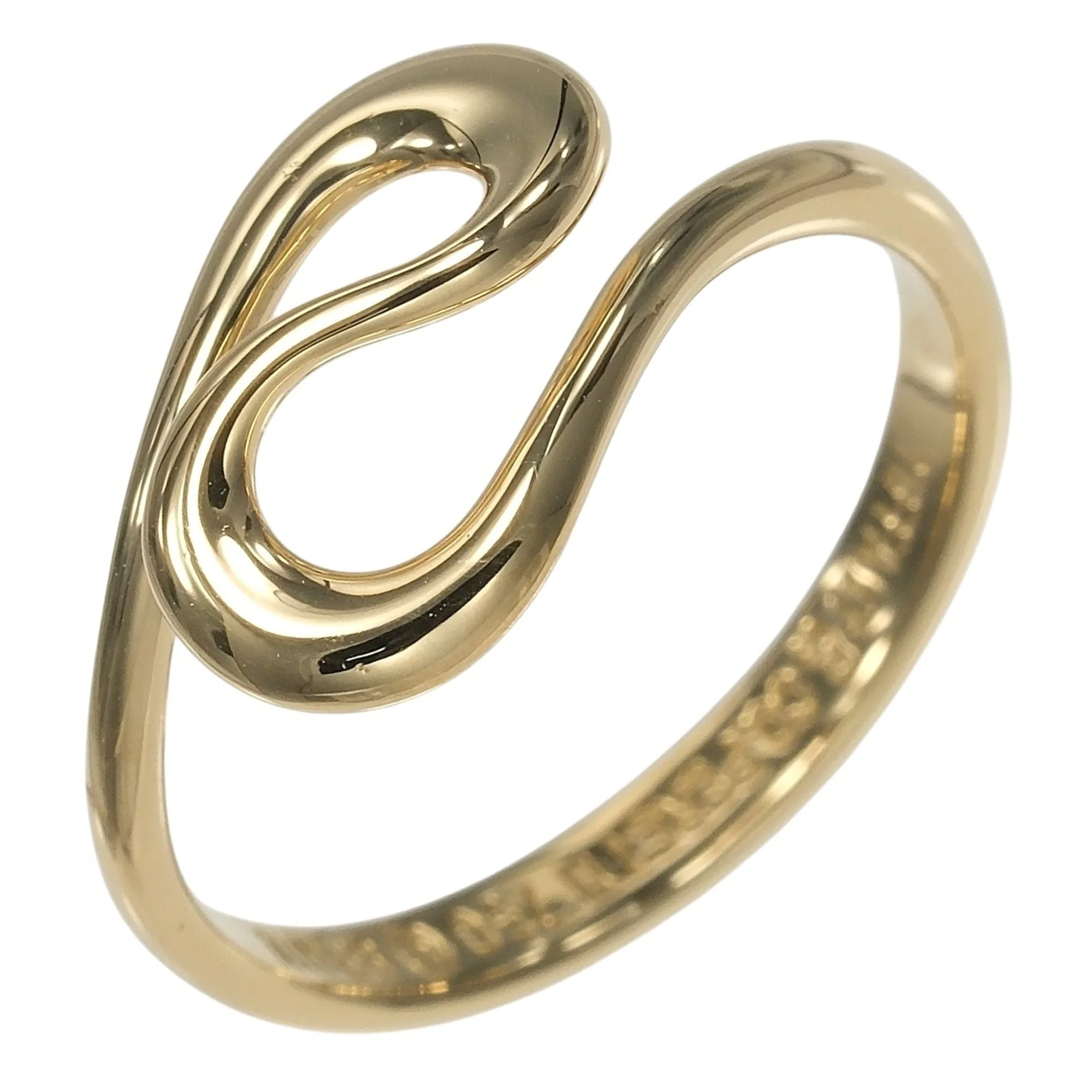 Open Wave Ring 18K Yellow Gold