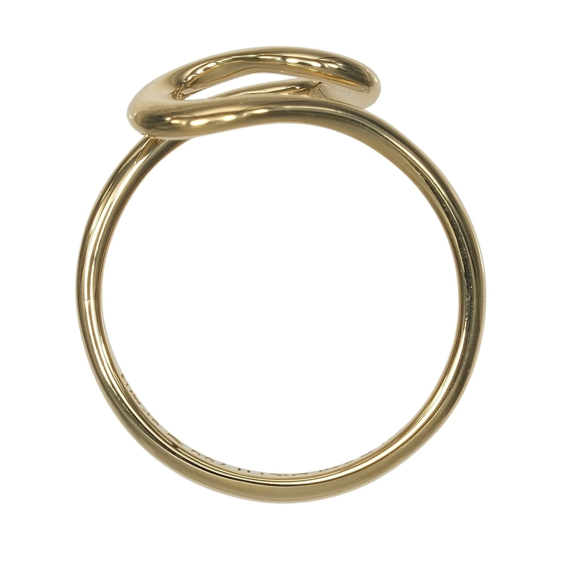 Open Wave Ring 18K Yellow Gold - Image 8