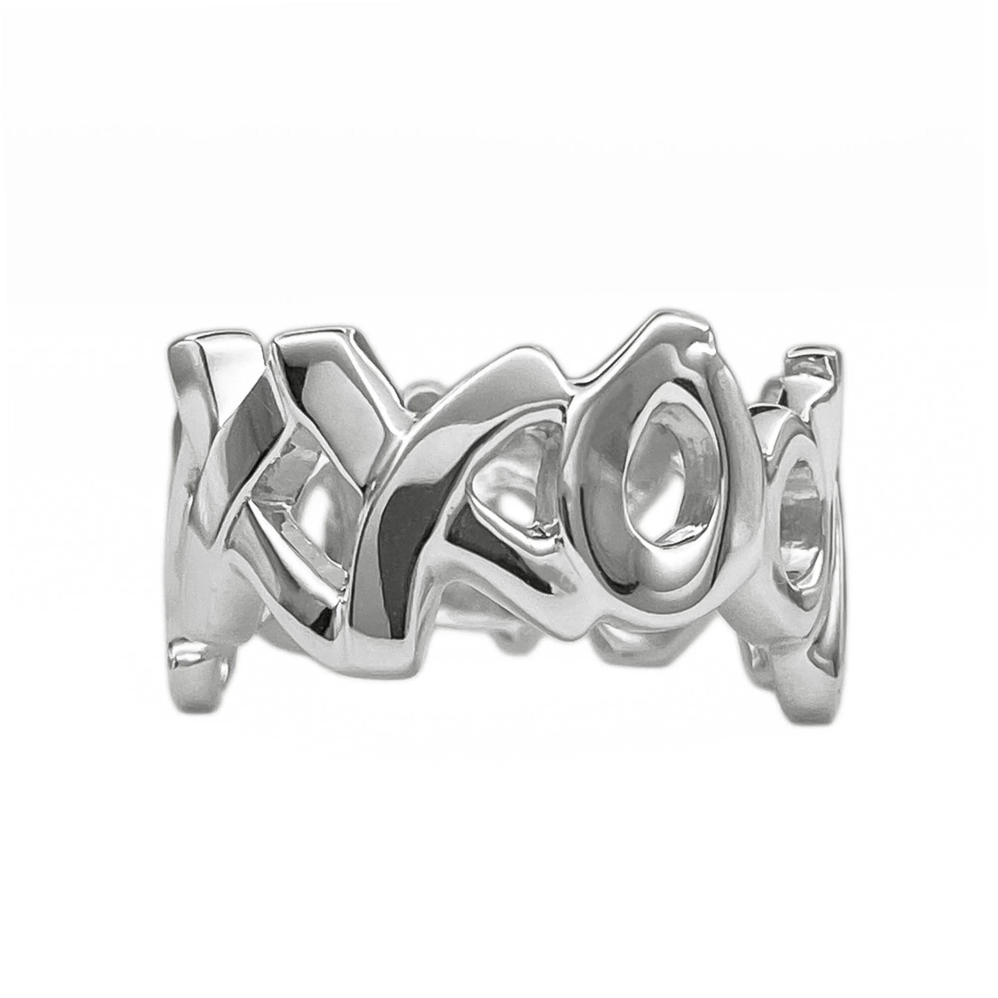 Paloma Picasso Love and Kiss Ring Sterling Silver