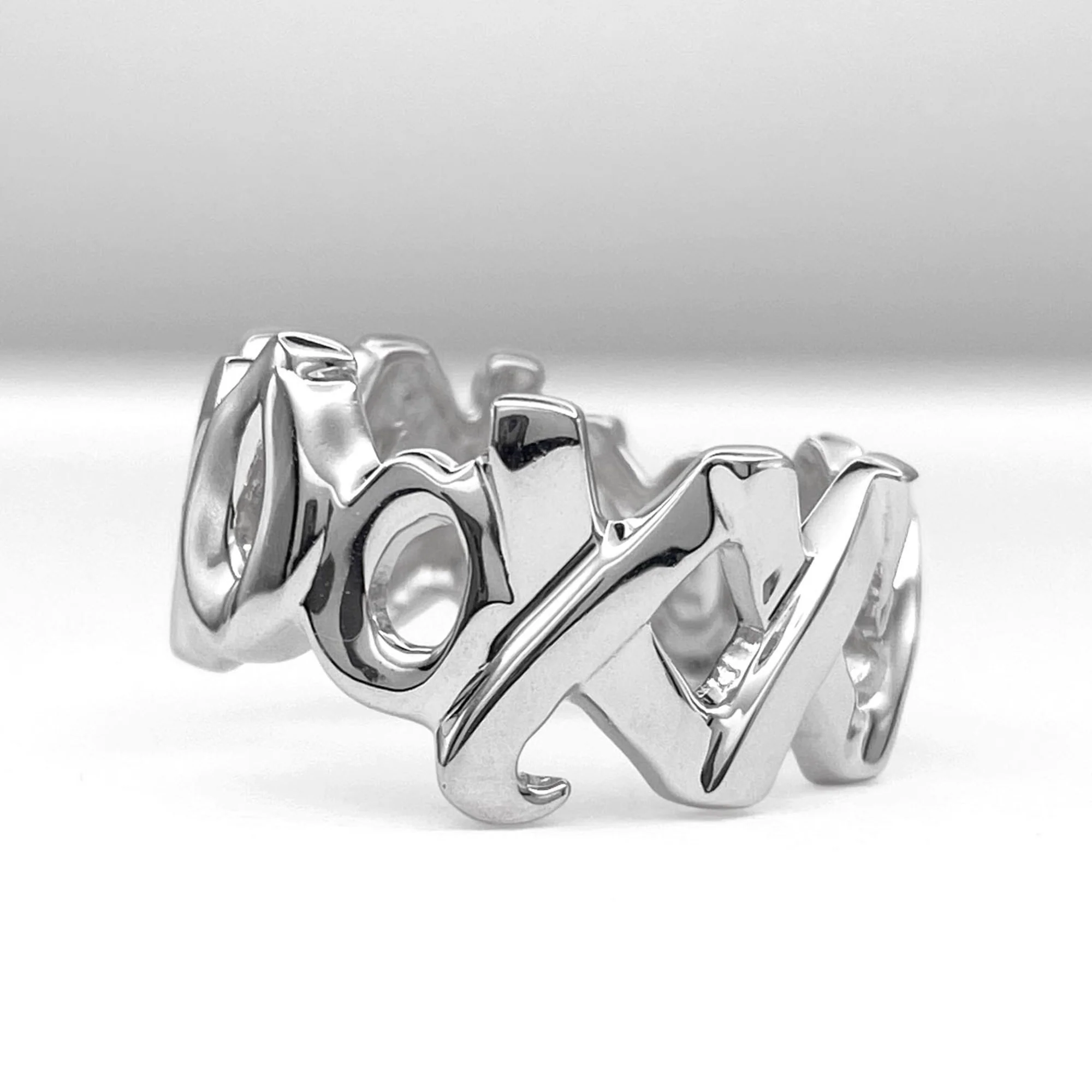 Paloma Picasso Love and Kiss Ring Sterling Silver - Image 2