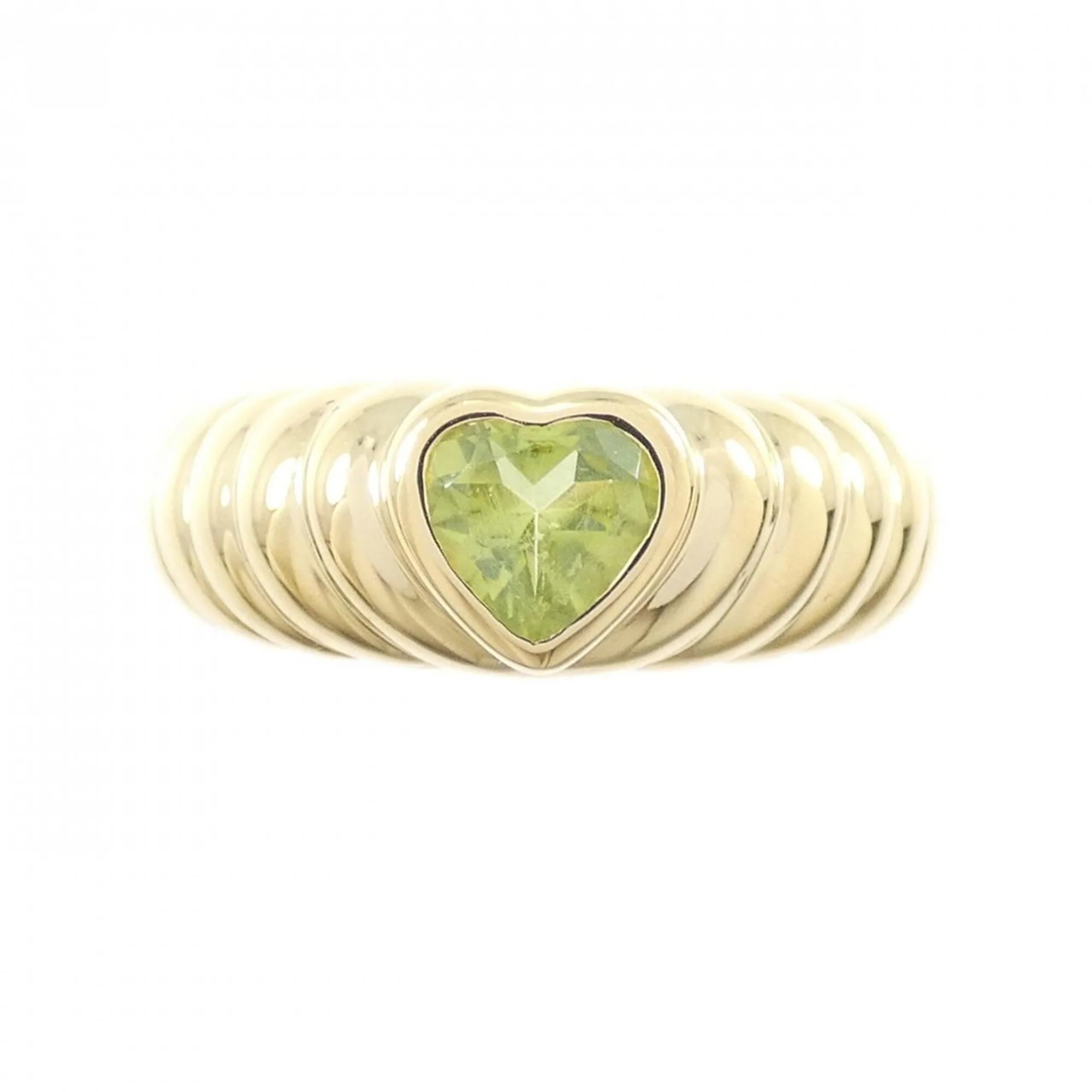 Ribbed Friendship Ring 18K Yellow Gold - Image 2