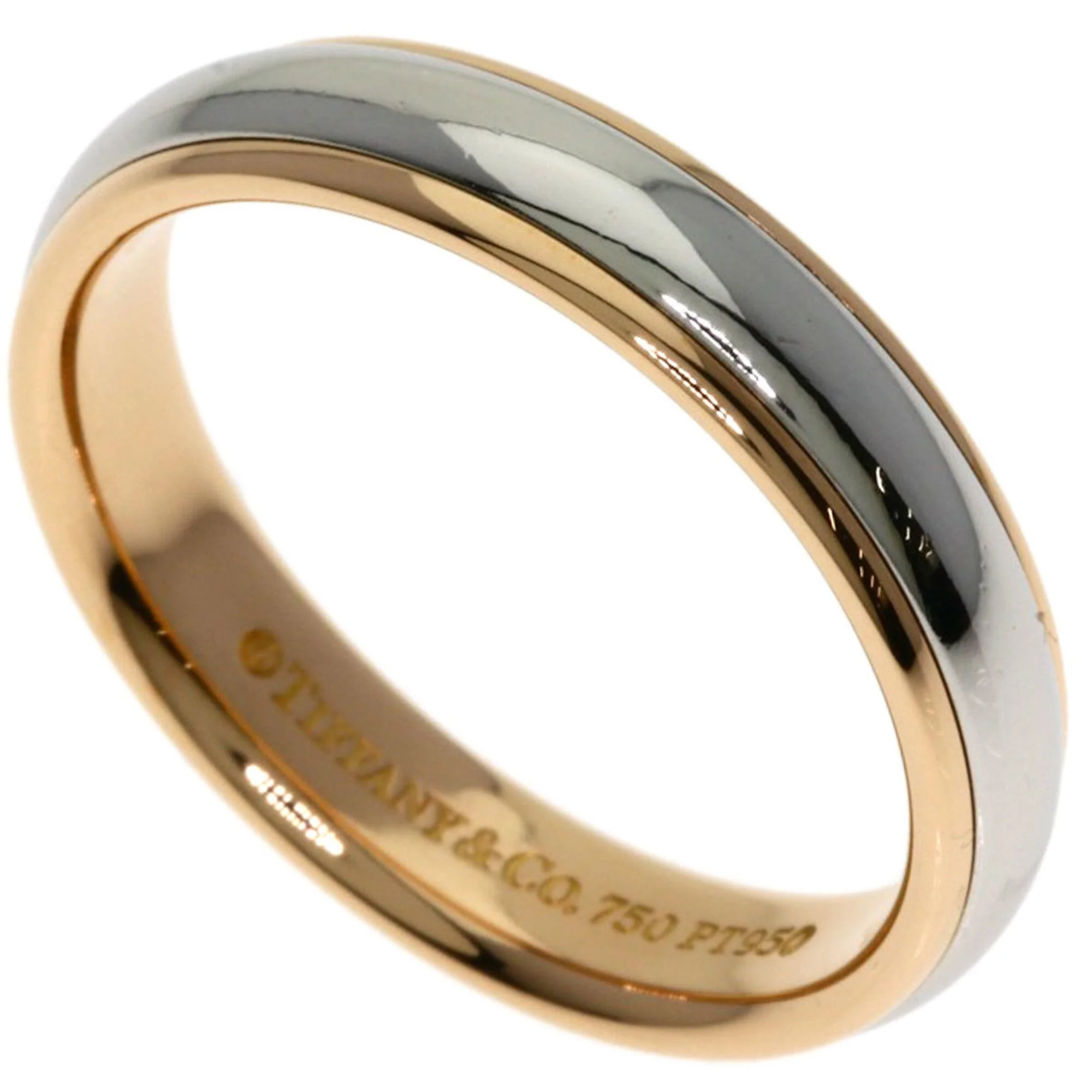 Ring 18K Rose Gold and Platinum