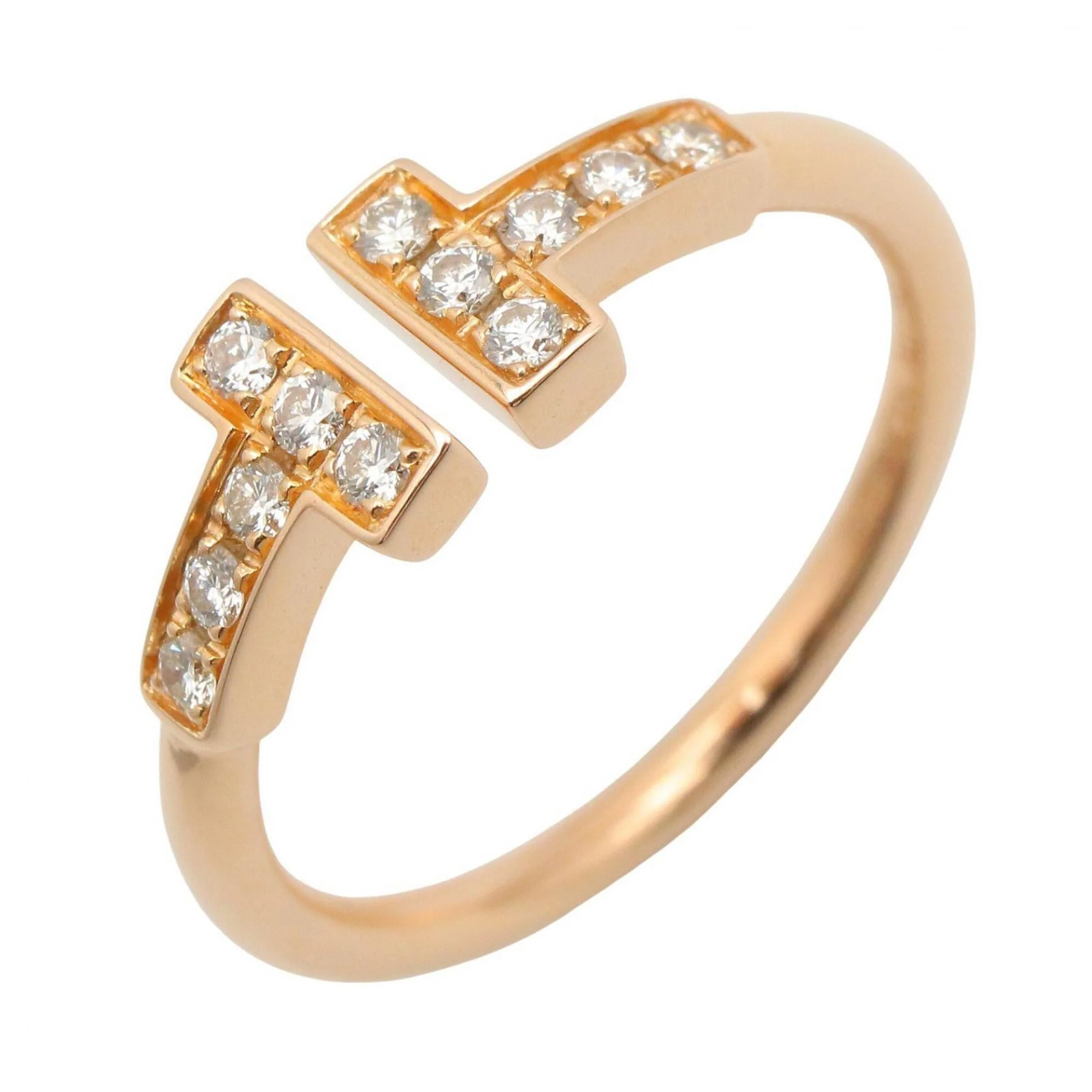Ring 18K Rose Gold with Diamond