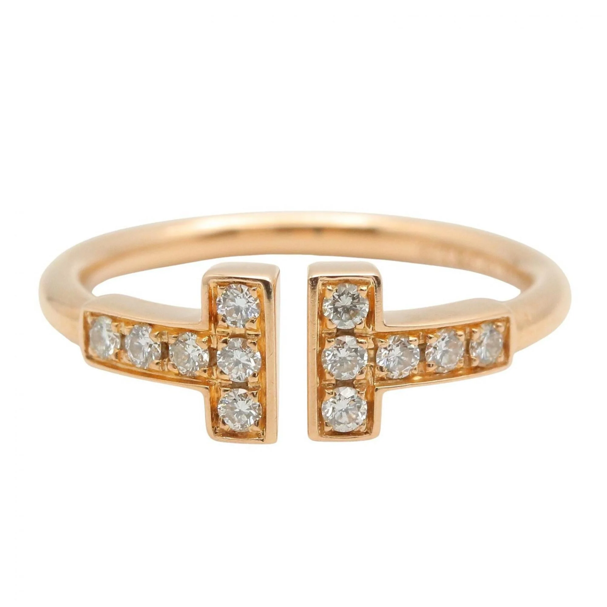 Ring 18K Rose Gold with Diamond - Image 2