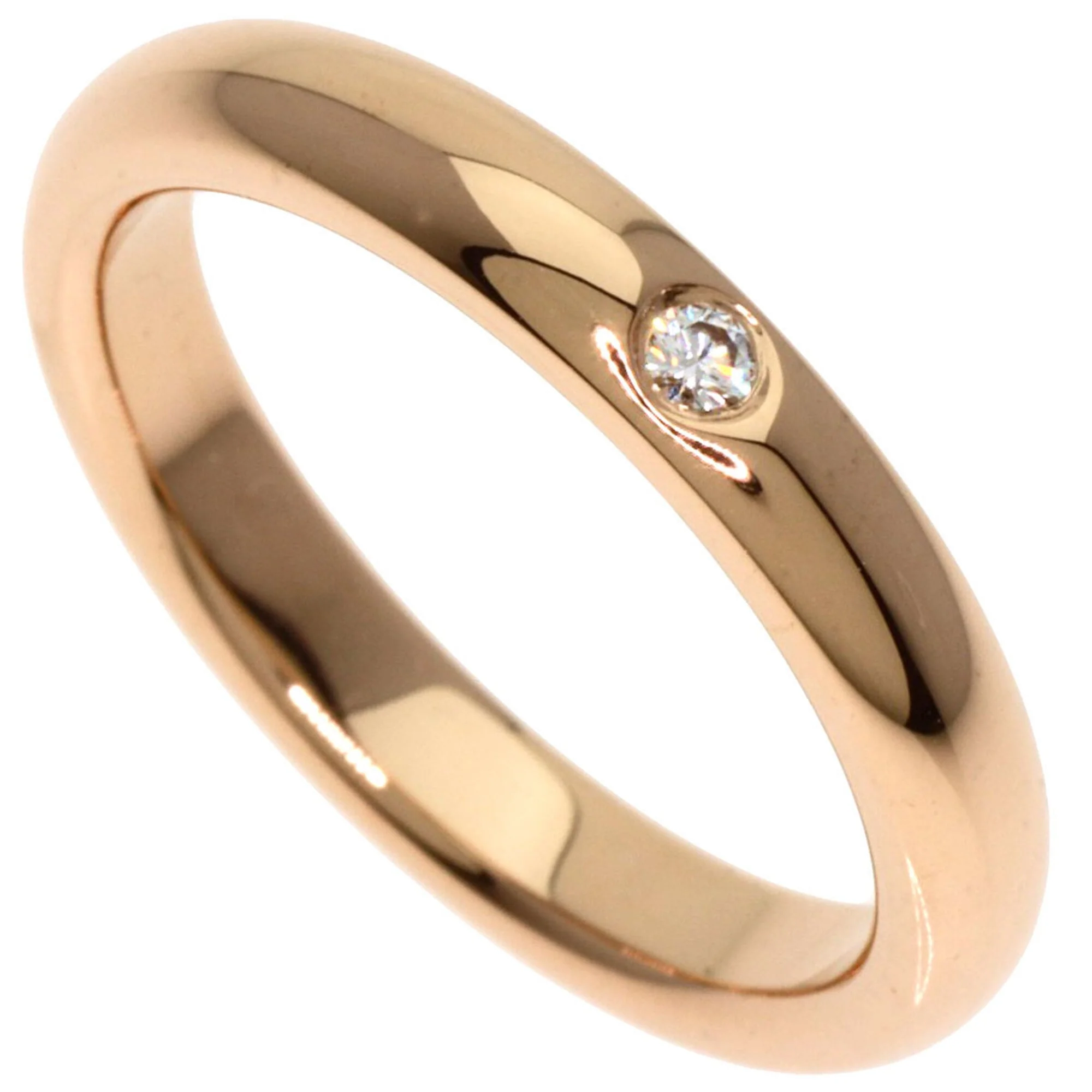 Ring 18K Rose Gold with Diamond