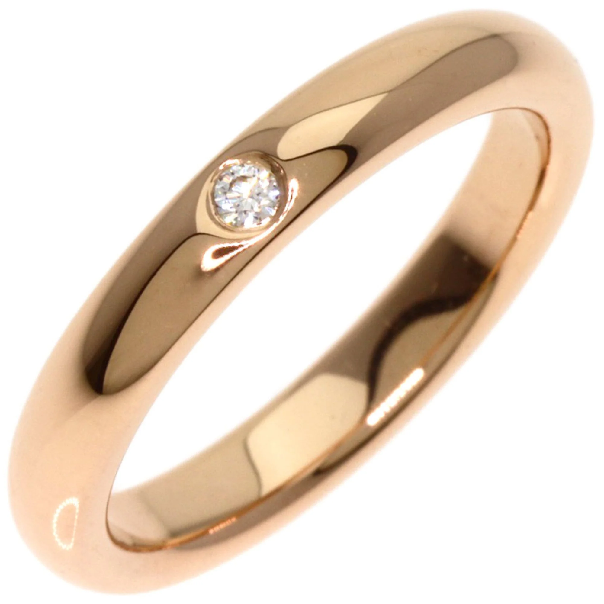 Ring 18K Rose Gold with Diamond - Image 2