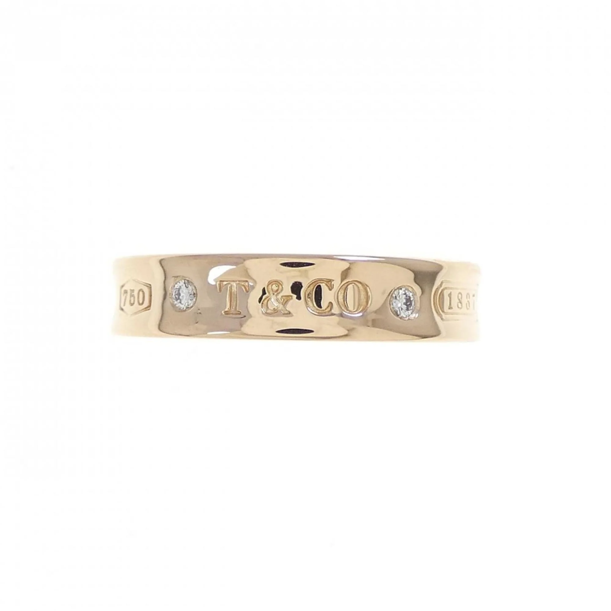 Ring 18K Rose Gold with Diamond - Image 2