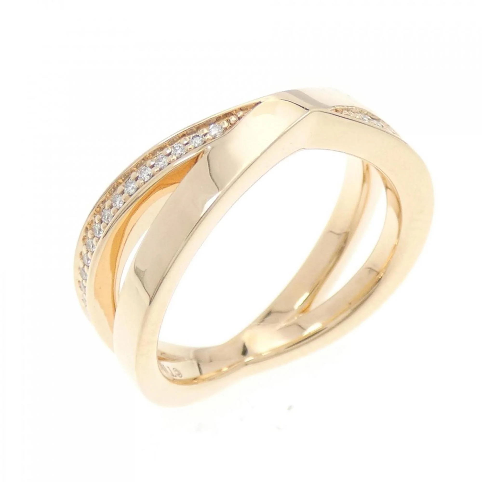 Ring 18K Rose Gold with Diamond
