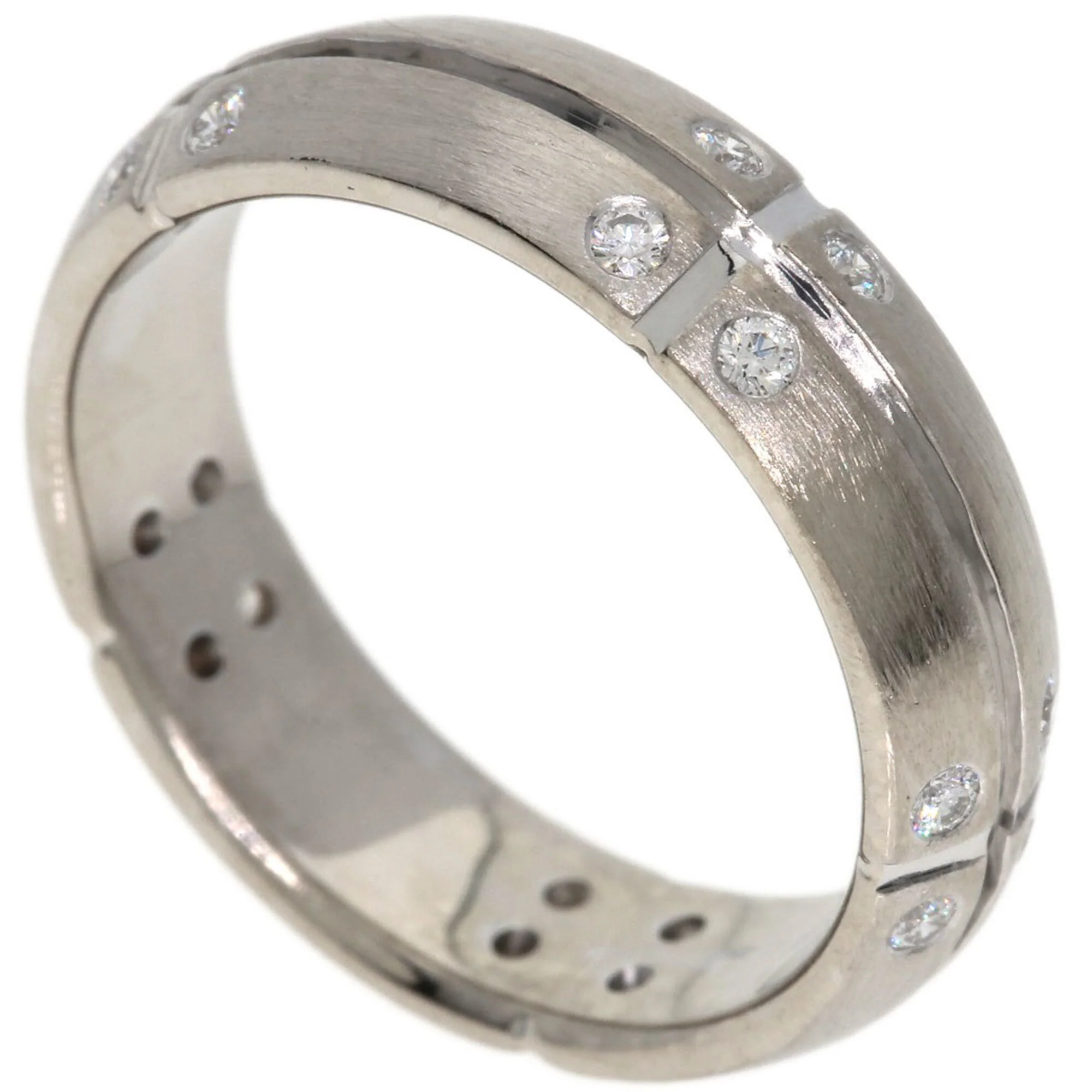 Ring 18K White Gold with Diamond