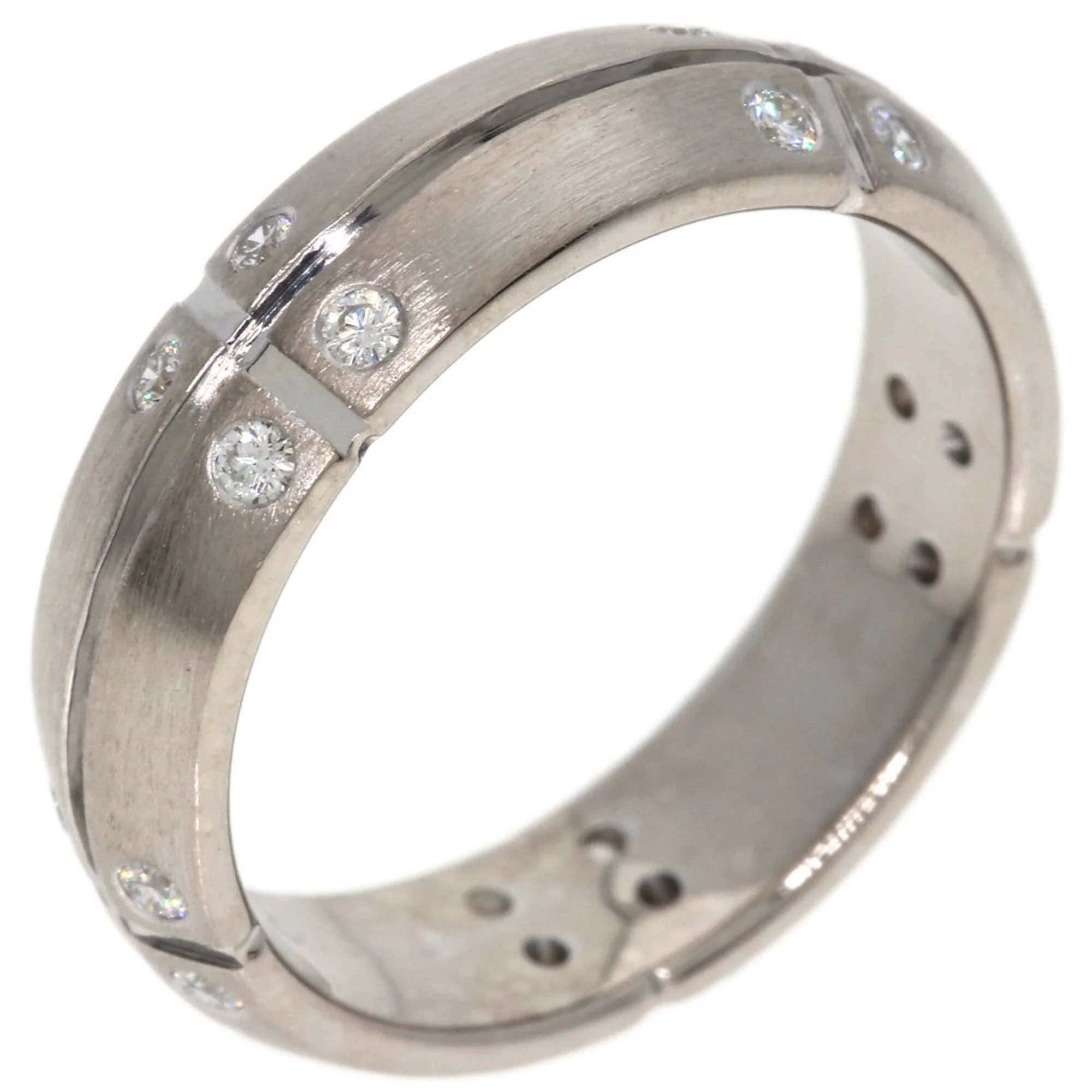 Ring 18K White Gold with Diamond - Image 2