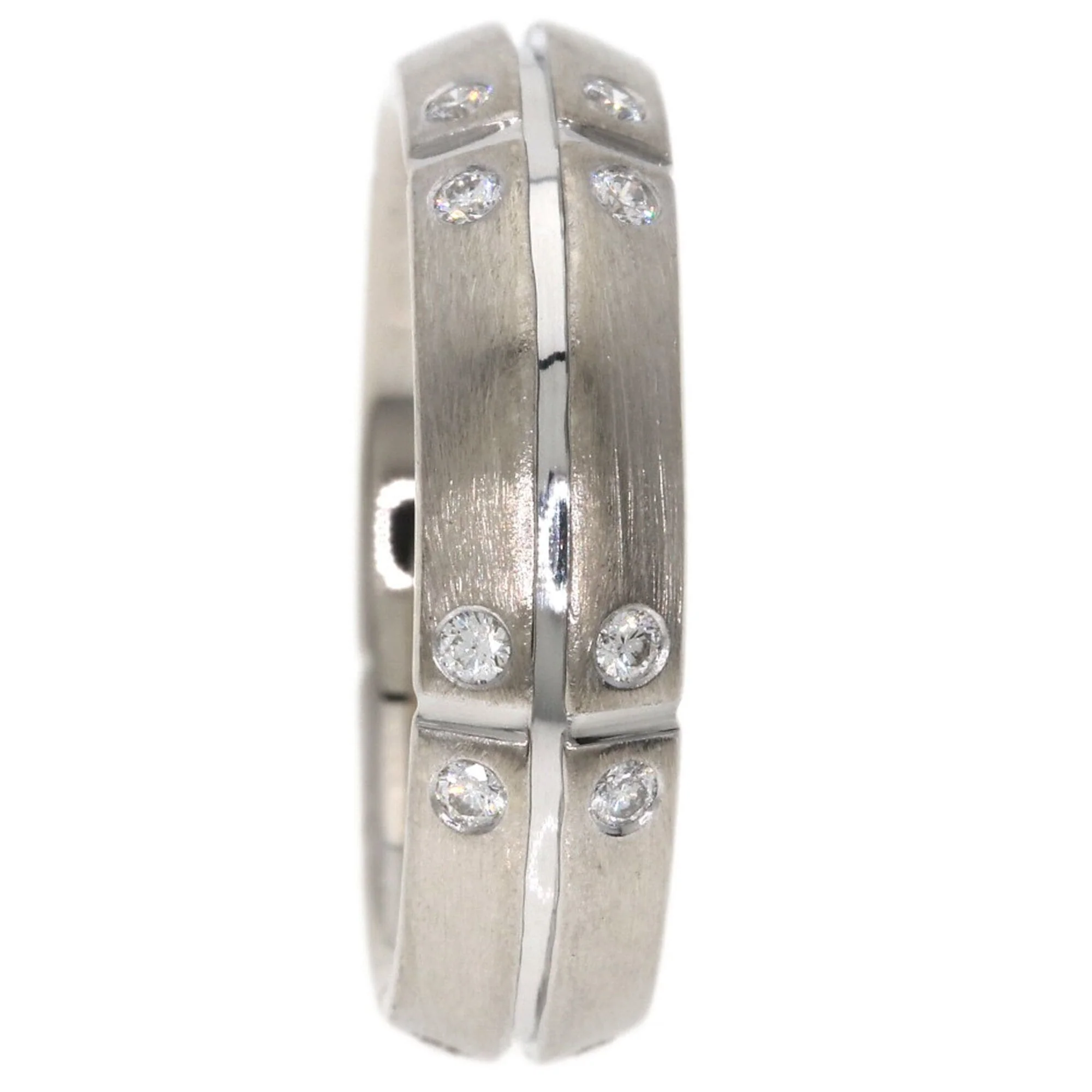 Ring 18K White Gold with Diamond - Image 3