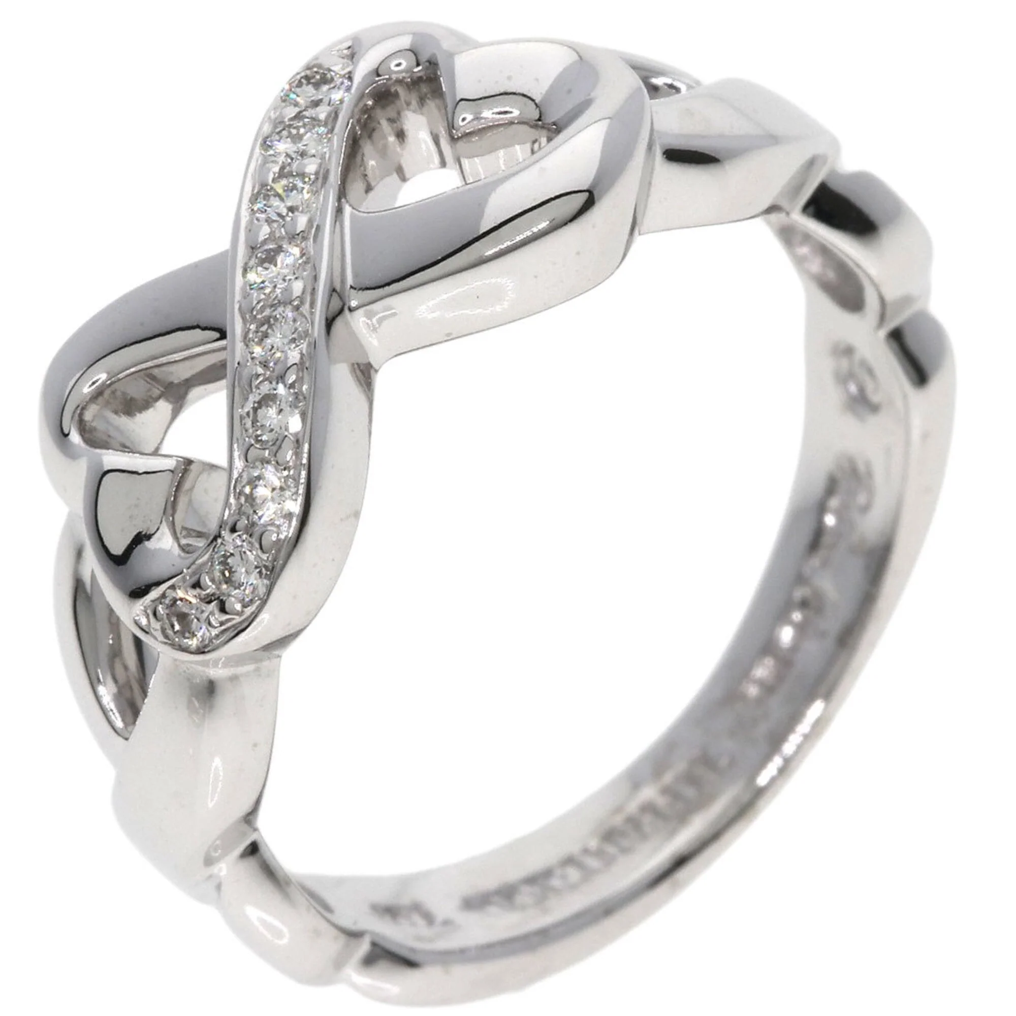 Ring 18K White Gold with Diamond - Image 2