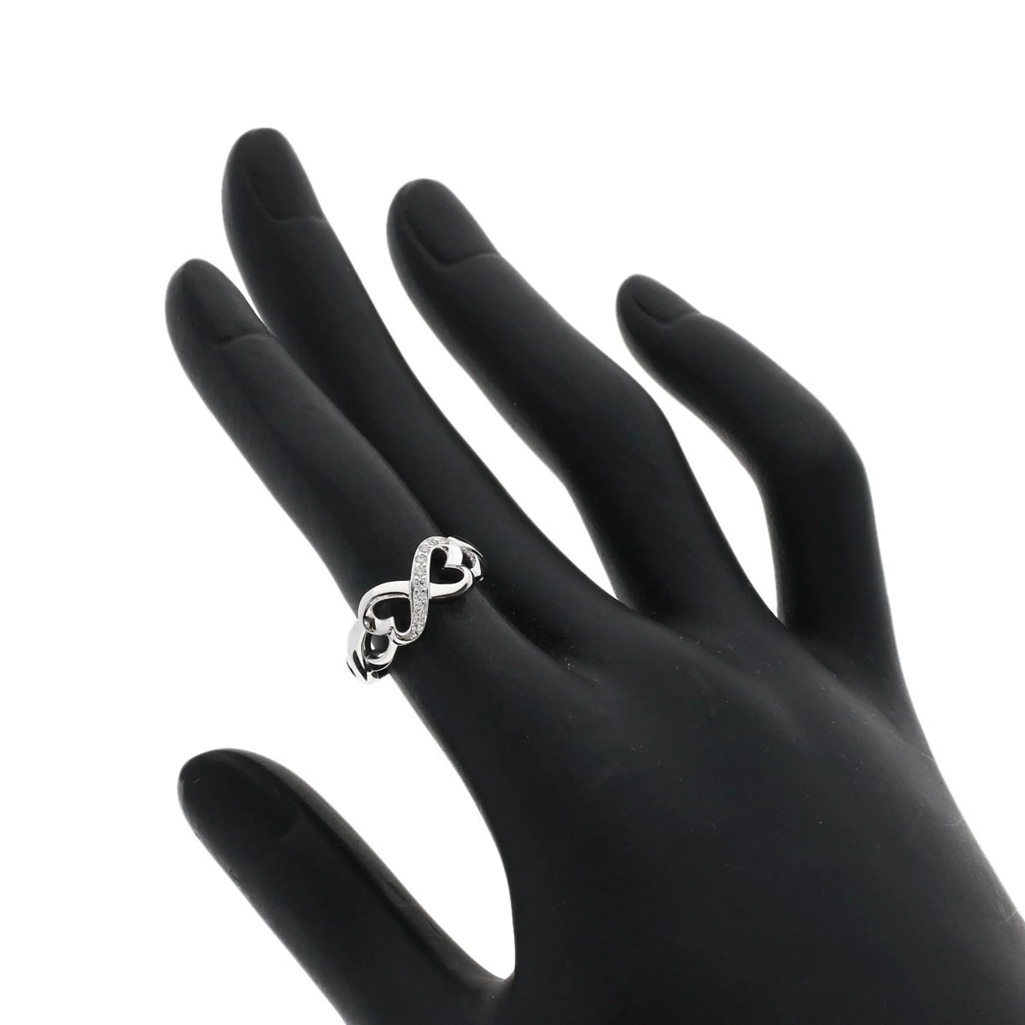 Ring 18K White Gold with Diamond - Image 6