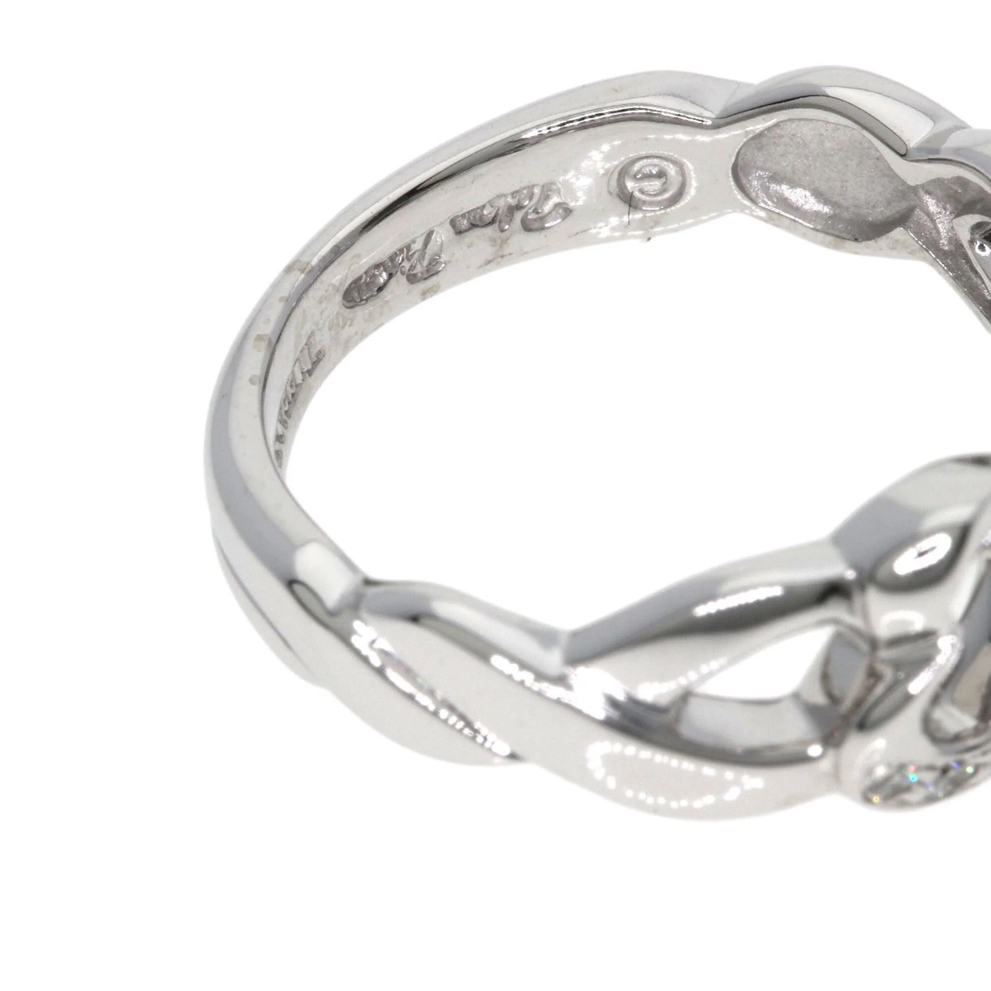 Ring 18K White Gold with Diamond - Image 8