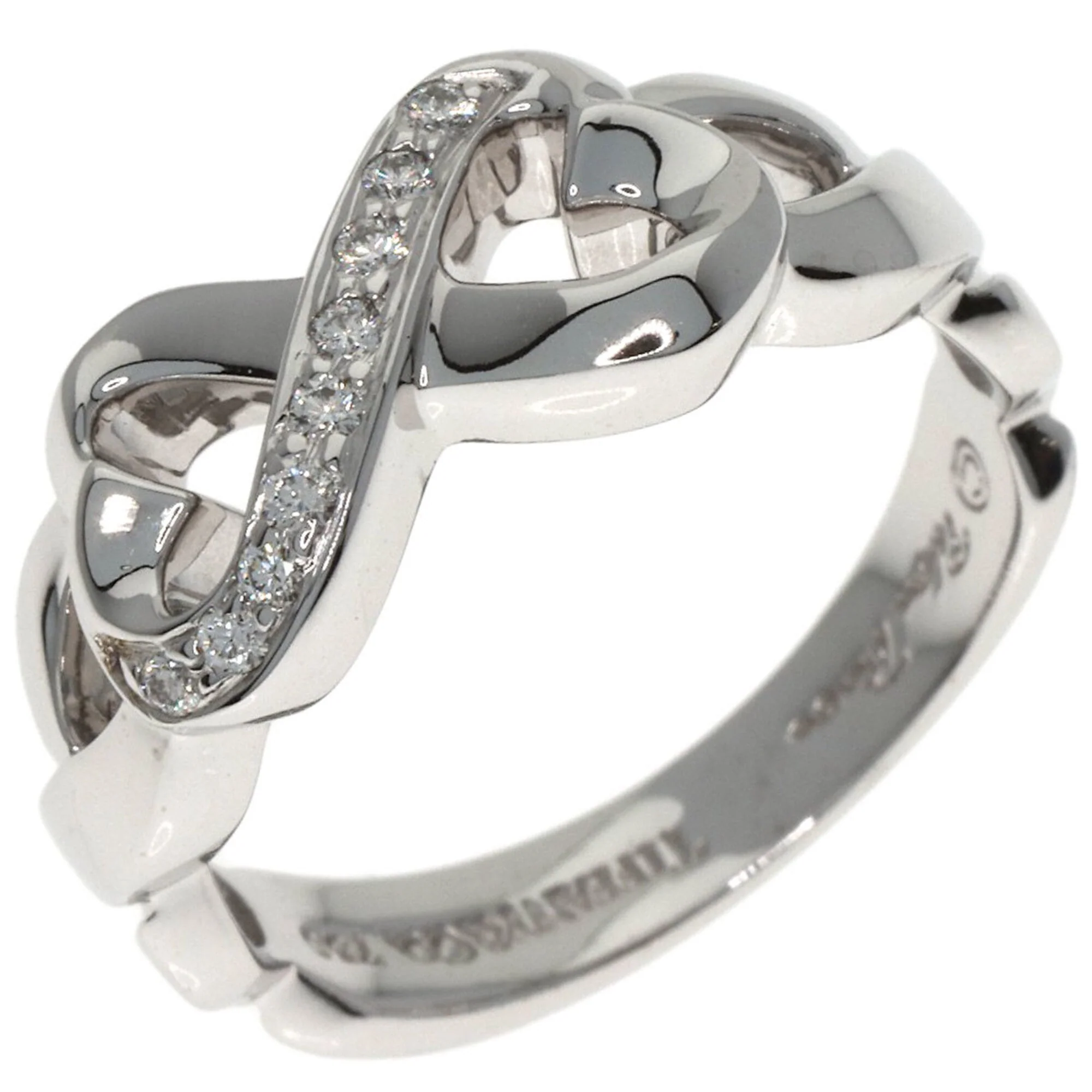 Ring 18K White Gold with Diamond - Image 2