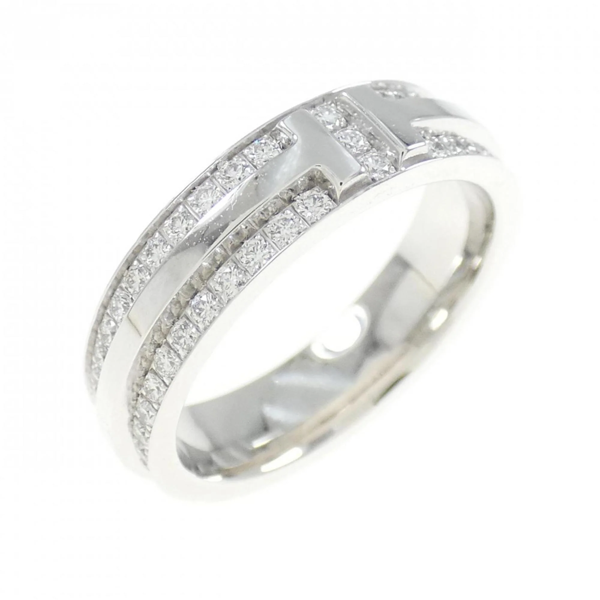 Ring 18K White Gold with Diamond