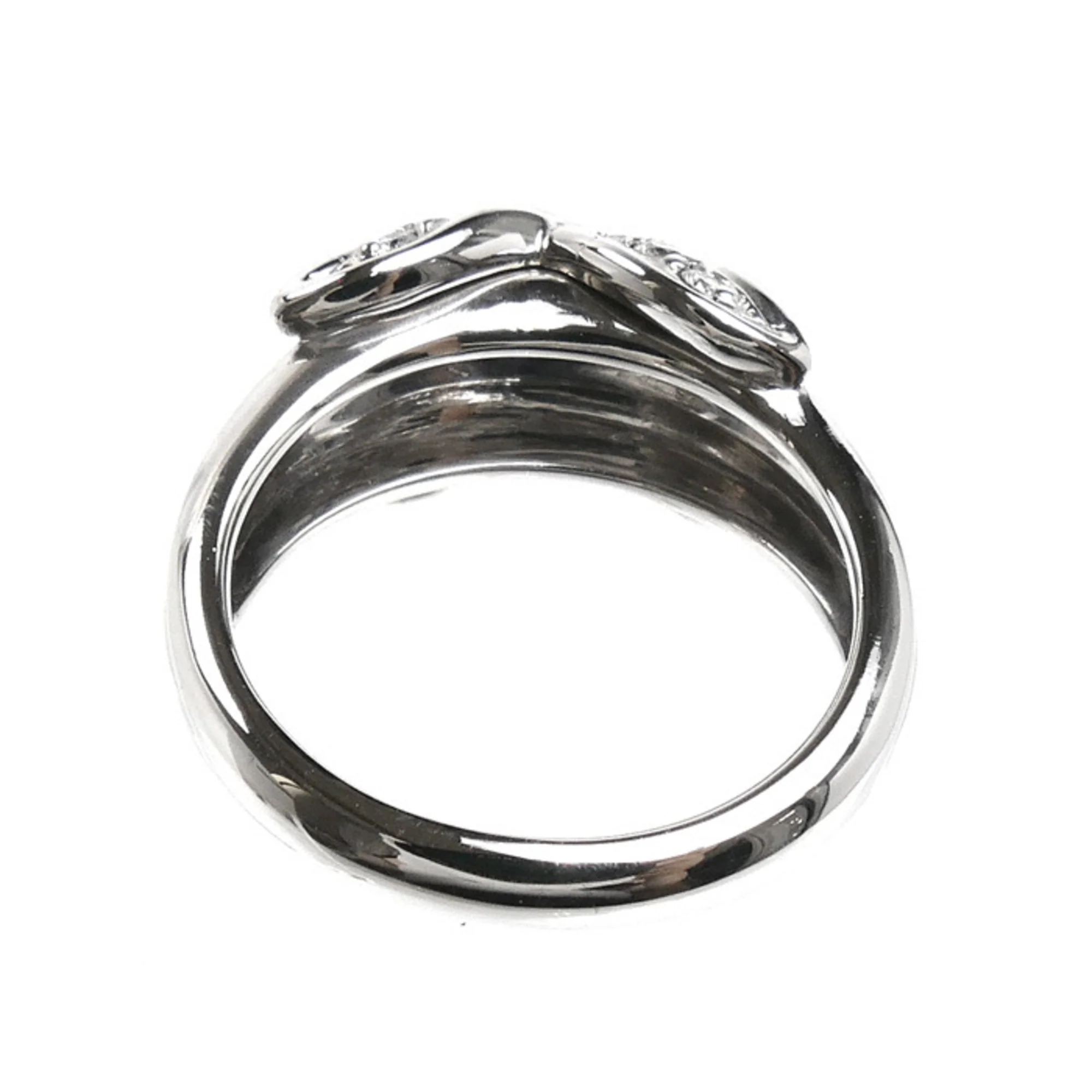 Ring 18K White Gold with Diamonds - Image 4