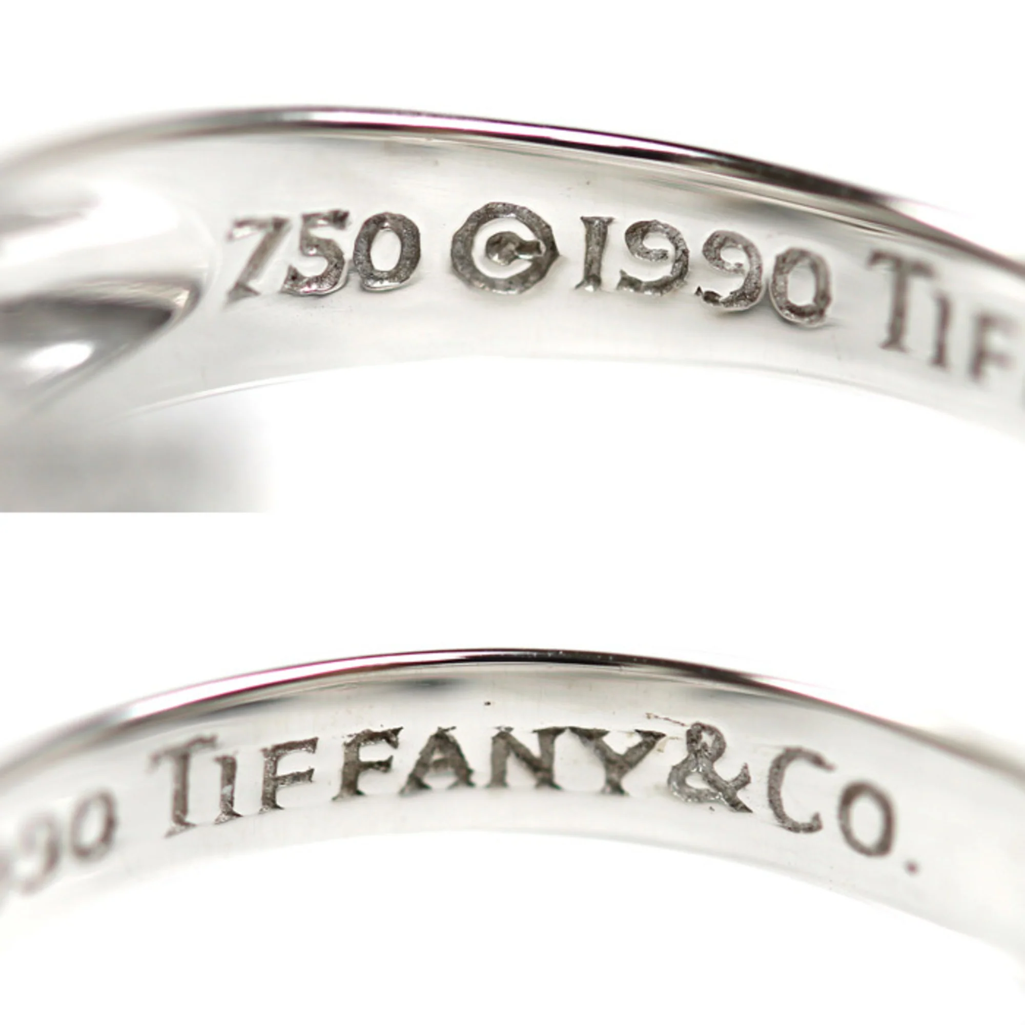 Ring 18K White Gold with Diamonds - Image 5