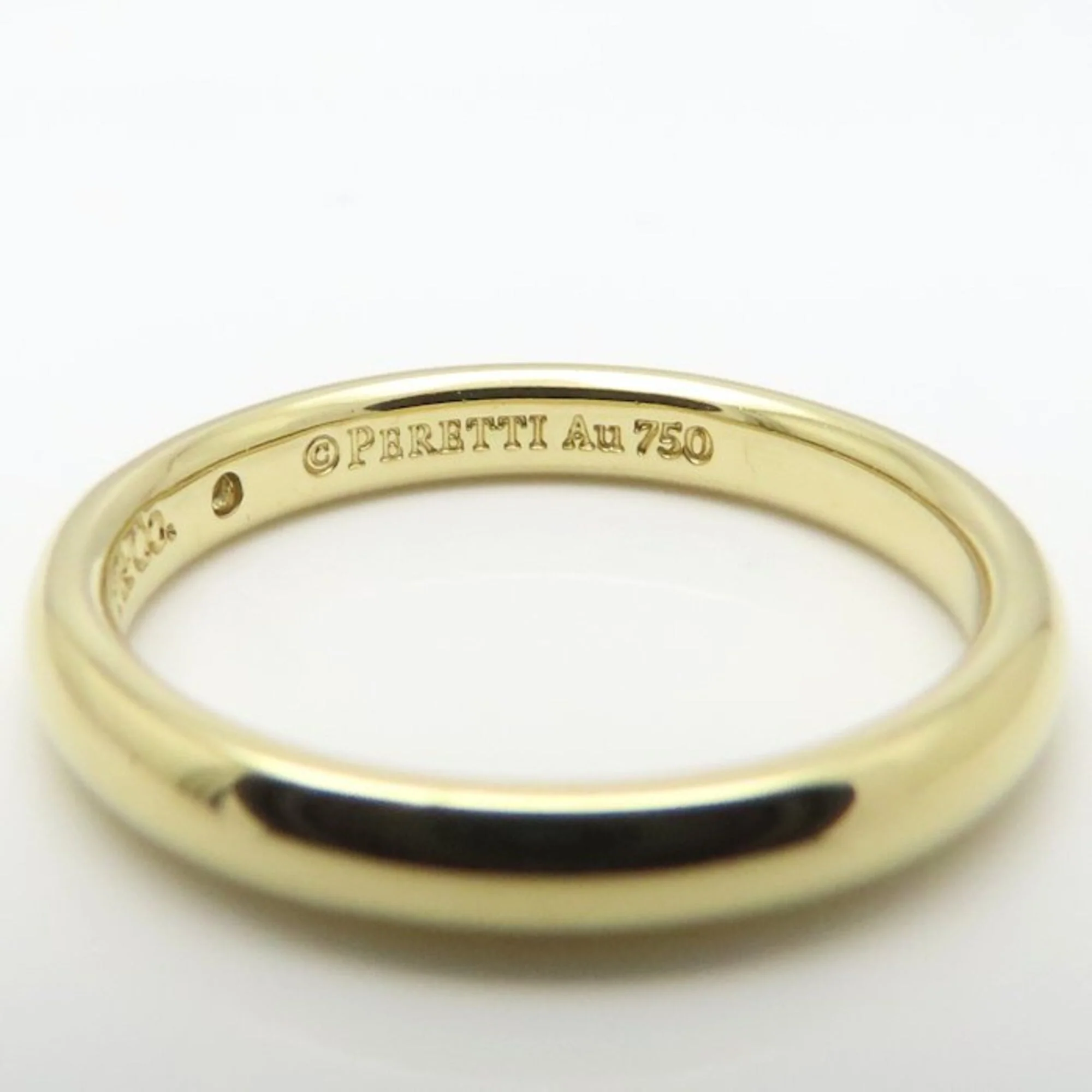 Ring 18K Yellow Gold with Diamond - Image 6
