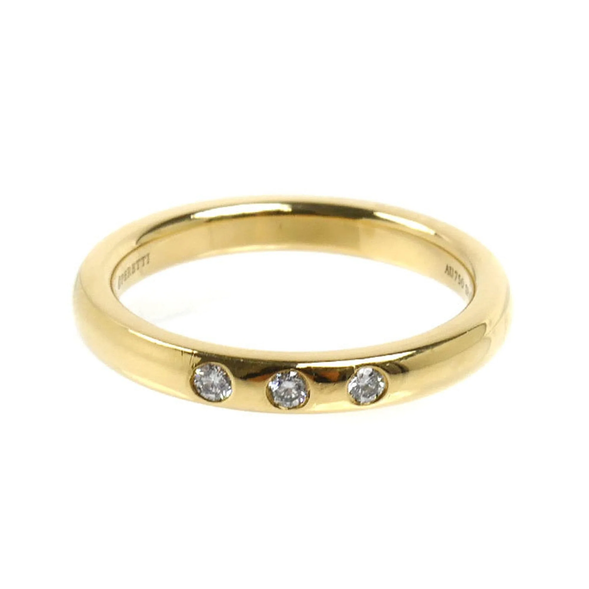 Ring 18K Yellow Gold With Diamond - Image 3
